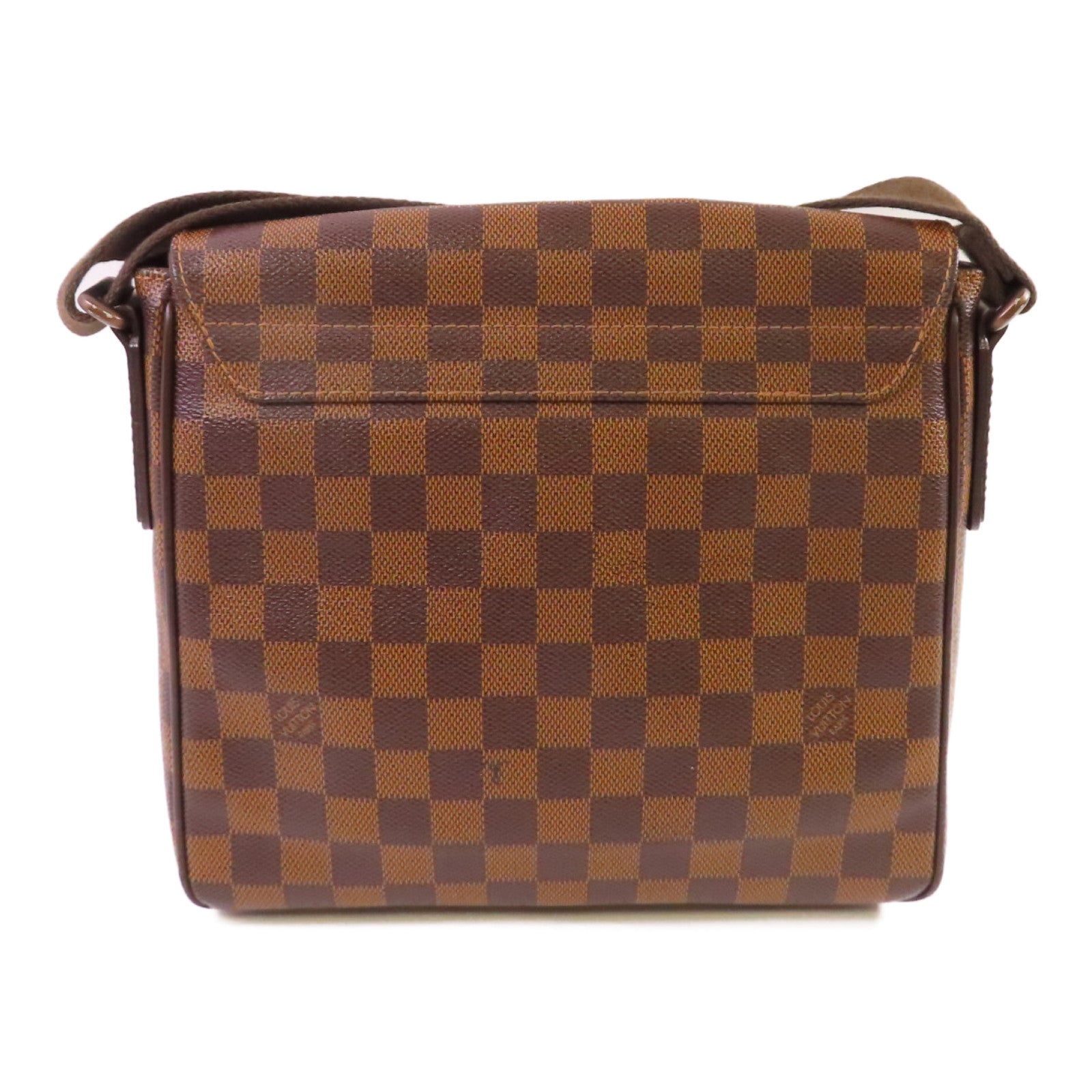 LOUIS VUITTON Damier Ebene Brooklyn MM Shoulder Bag肩背袋啡色