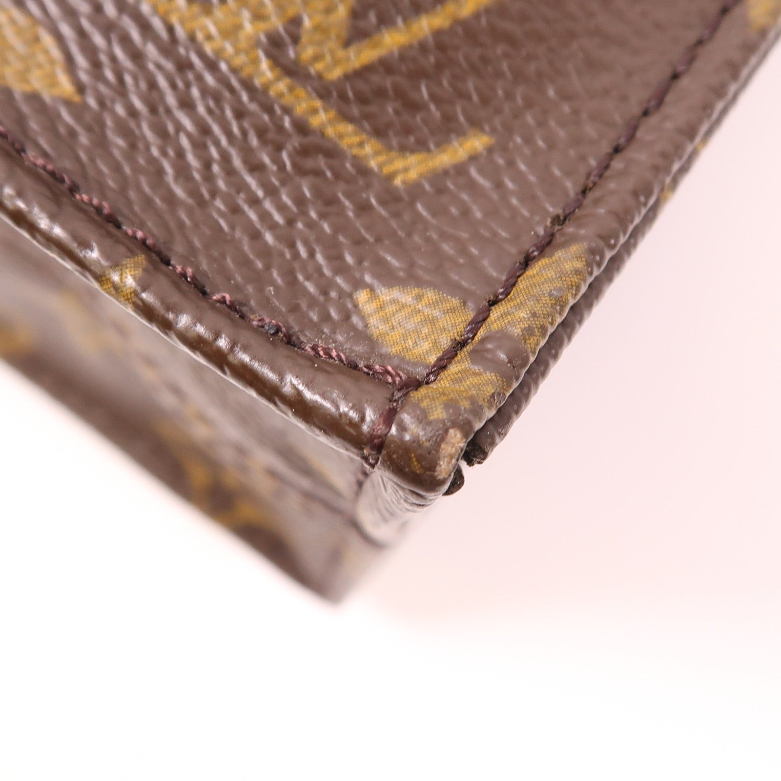 LOUIS VUITTON LV GHW Sac Plat Tote Bag M51140 Monogram Brown