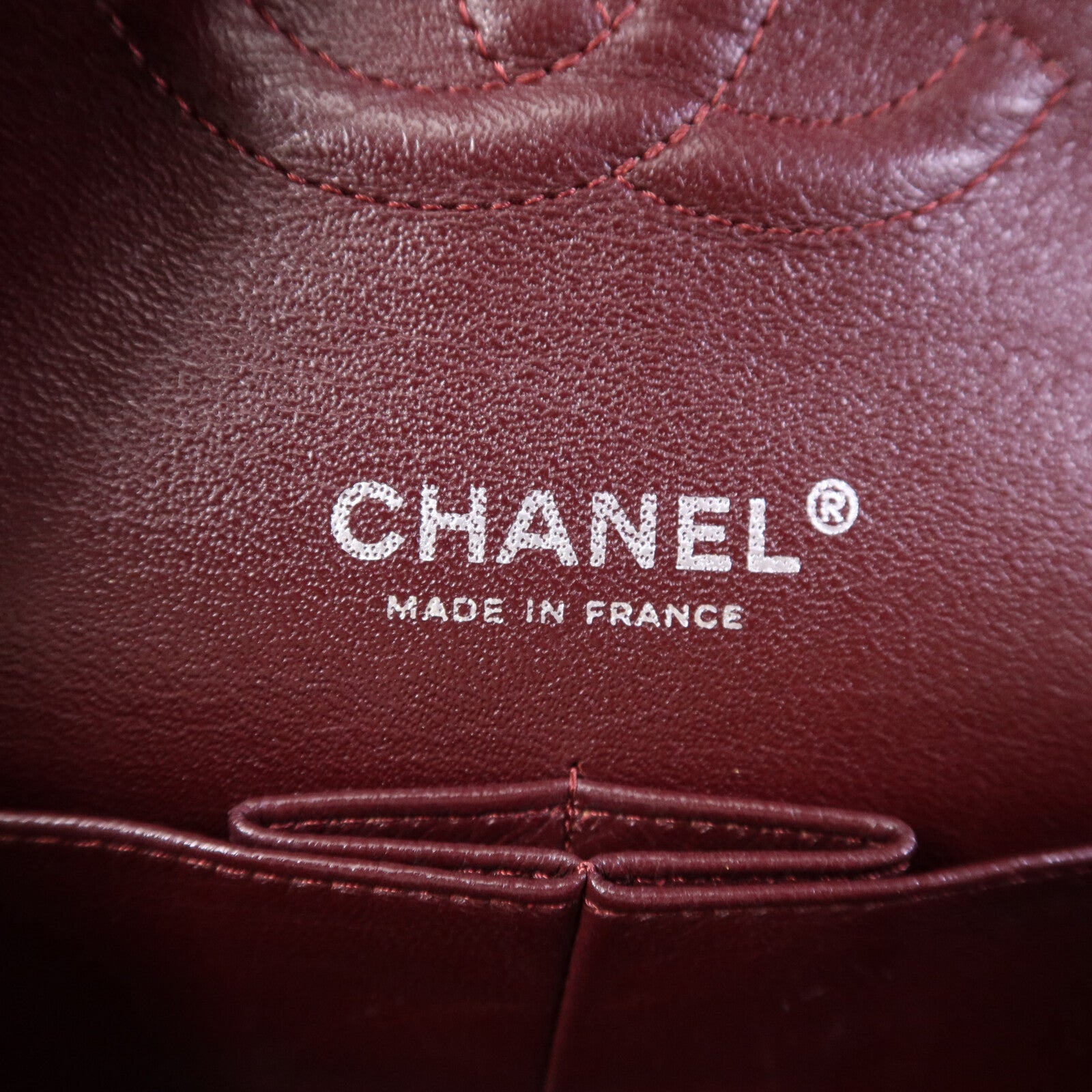 CHANEL 羊皮皮革Classic 25銀扣鏈帶肩背袋