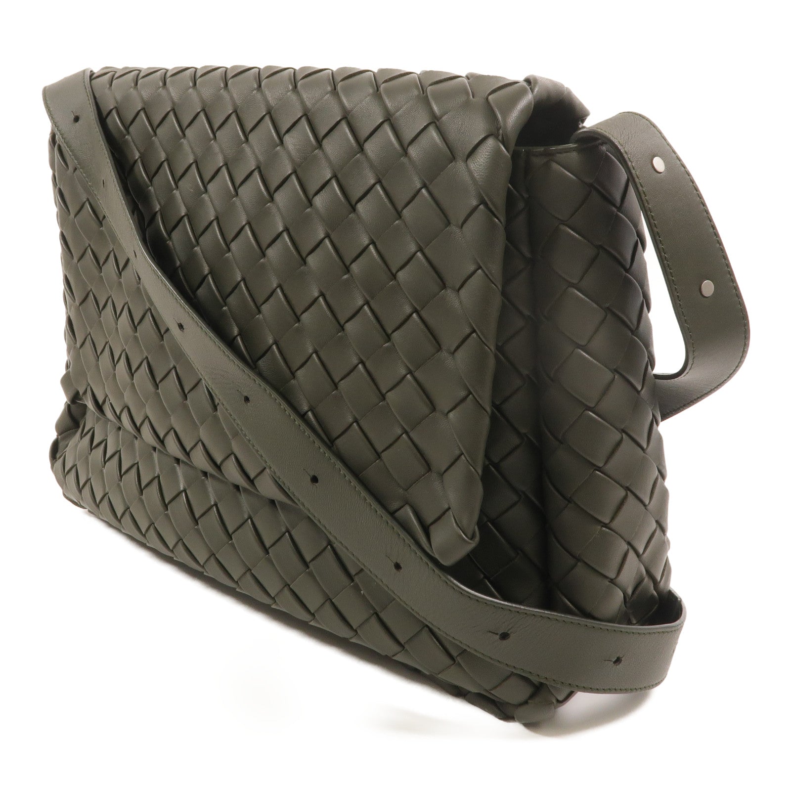 BOTTEGA VENETA 牛皮皮革Large Cobble Messenger肩背袋