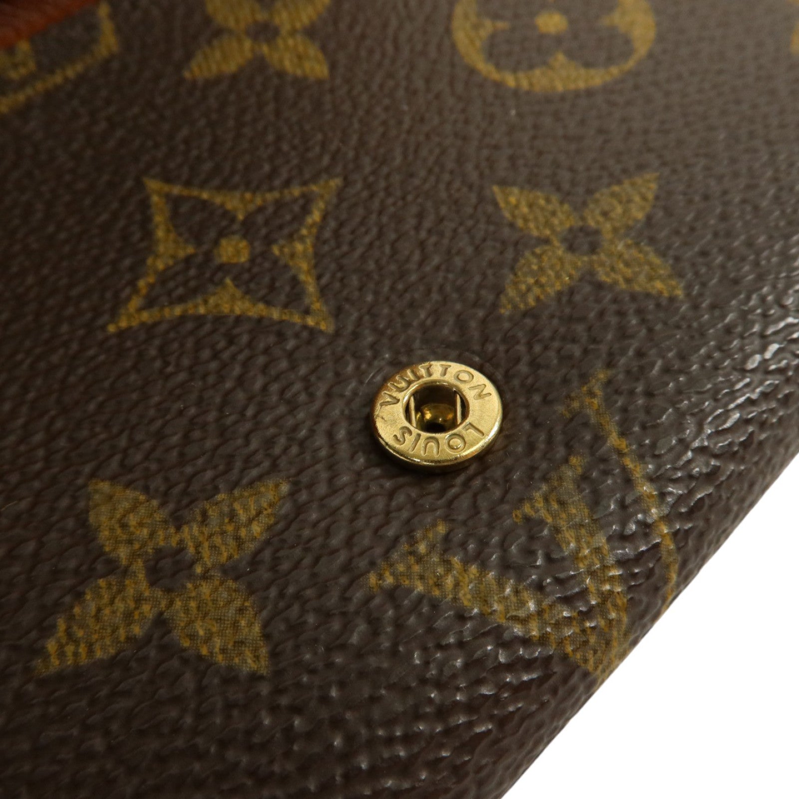 LOUIS VUITTON Monogram Porte Monnaie Billets Tresor金扣長錢包