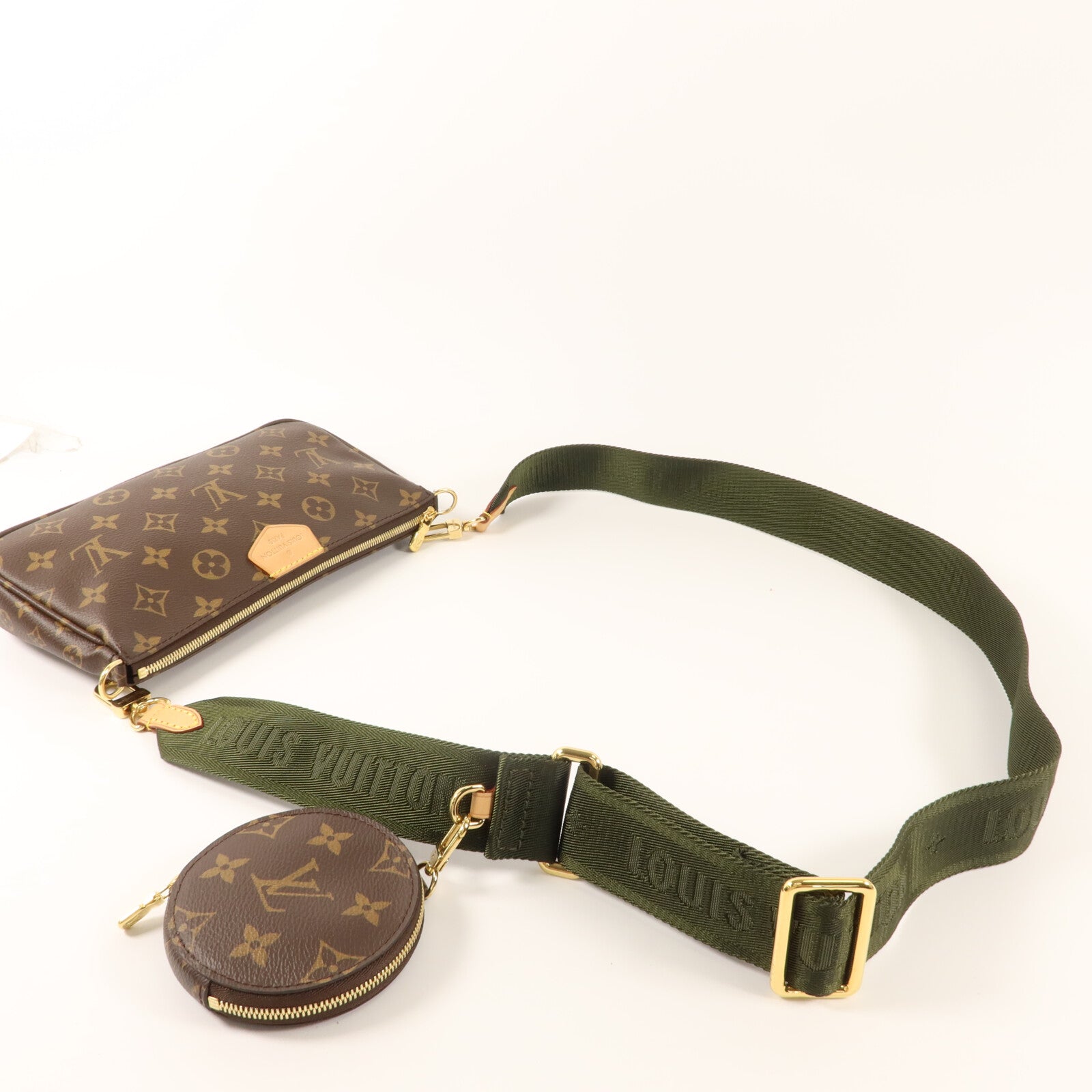 LOUIS VUITTON Monogram Multi Pochette Accessoires手挽肩背兩用袋