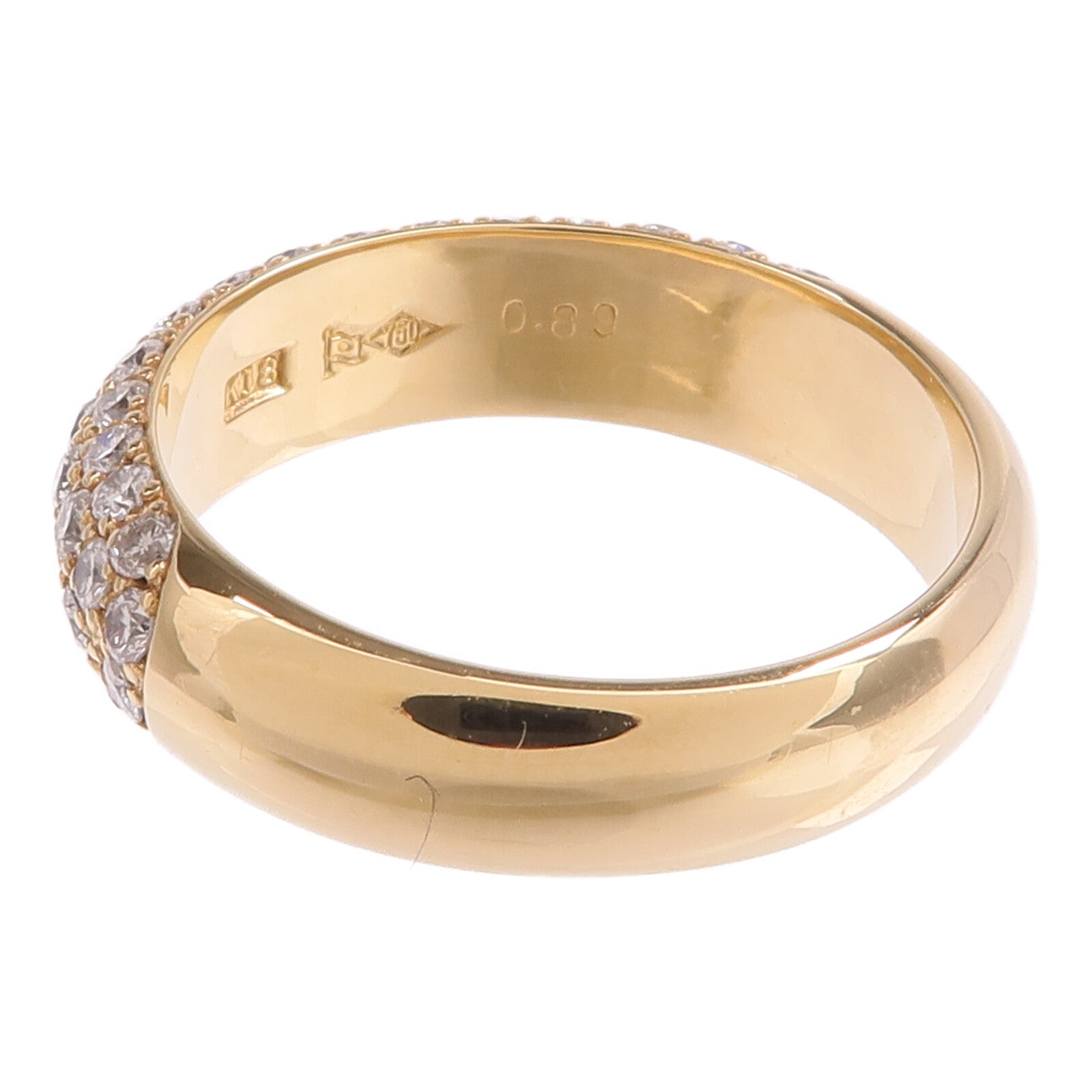 JEWELRY 18K黃金Diamond Ring鑽石戒指US#6.5