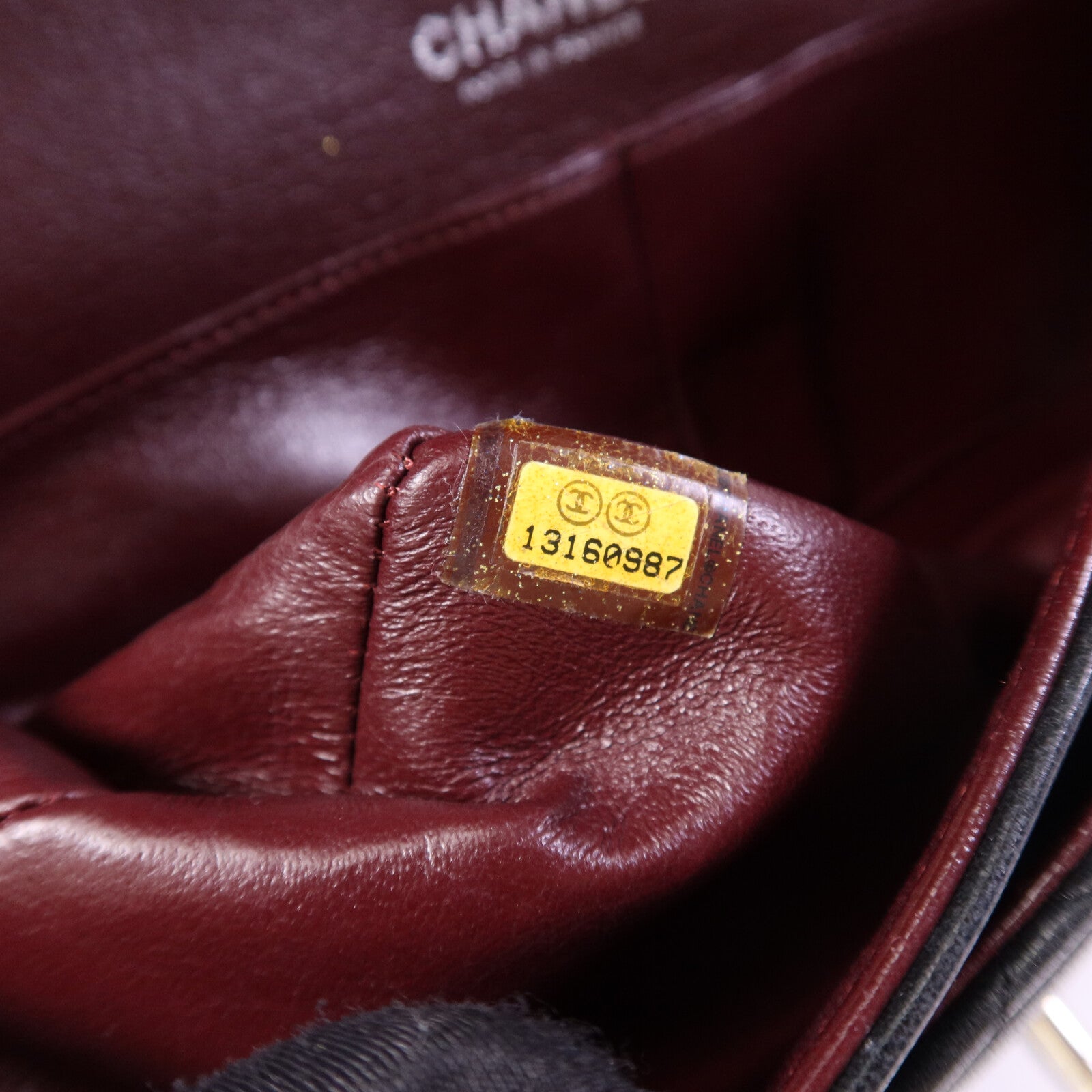 CHANEL 羊皮皮革Classic 25銀扣鏈帶肩背袋