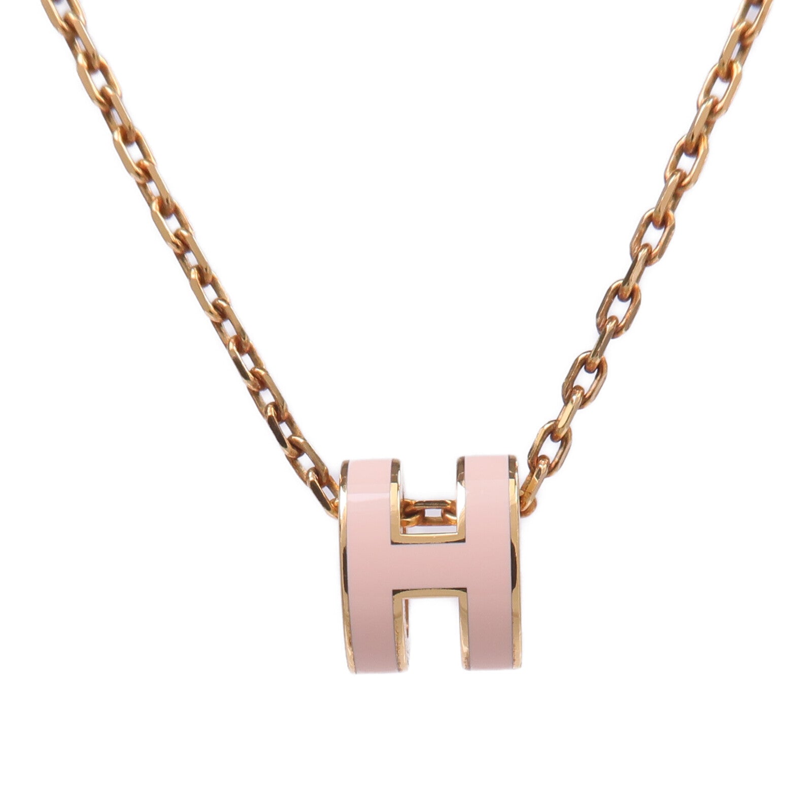 HERMES 金屬Mini Pop H項鍊