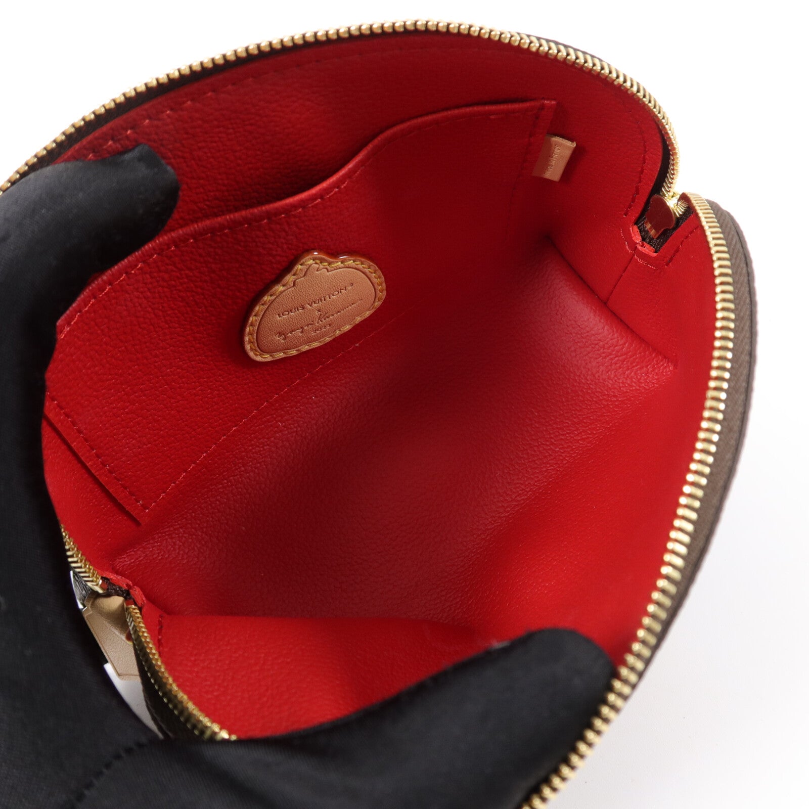 LOUIS VUITTON Monogram LV X Yayoi Kusama Cosmetic Pouch PM配件袋