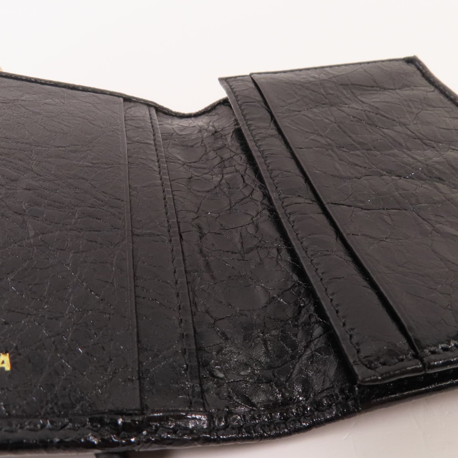 BALENCIAGA 羊皮皮革Card Case金扣卡套