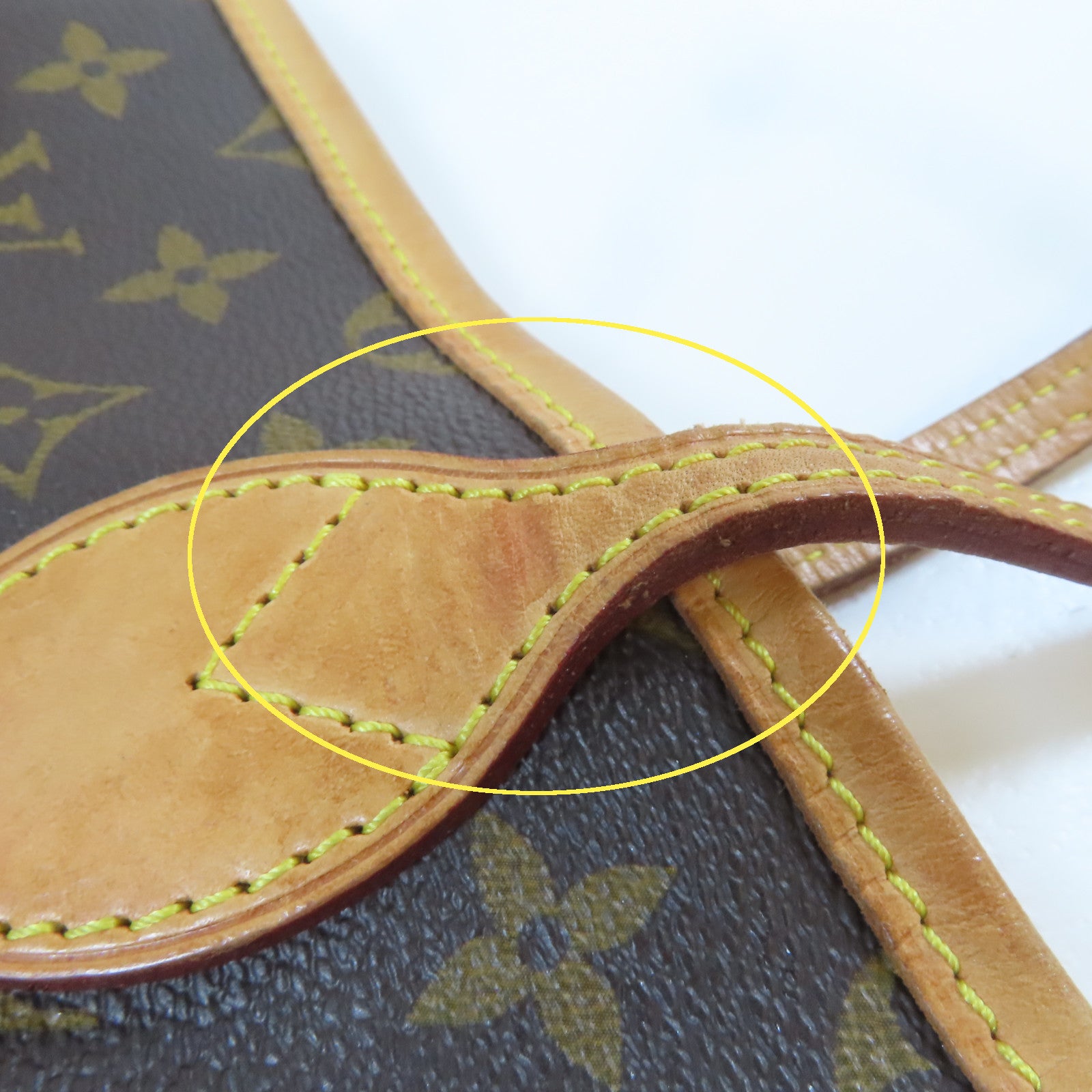 LOUIS VUITTON Monogram Neverfull GM金扣肩背袋啡色