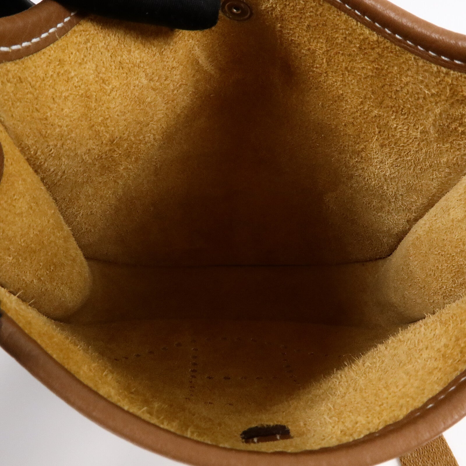 HERMES Clemence皮革Evelyne TPM肩背袋Gold