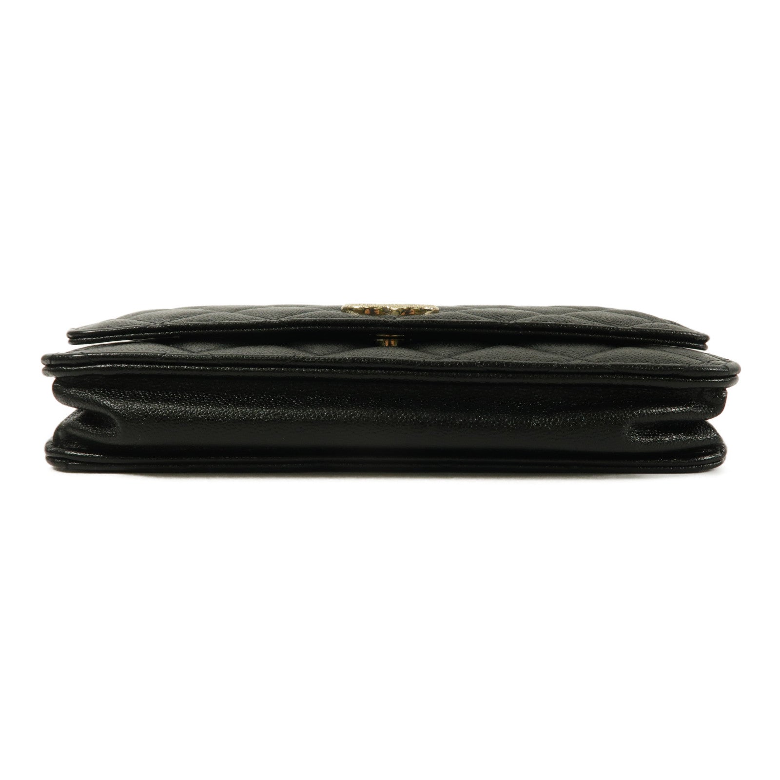 CHANEL 牛皮皮革WOC Wallet On Chain鏈帶肩背袋