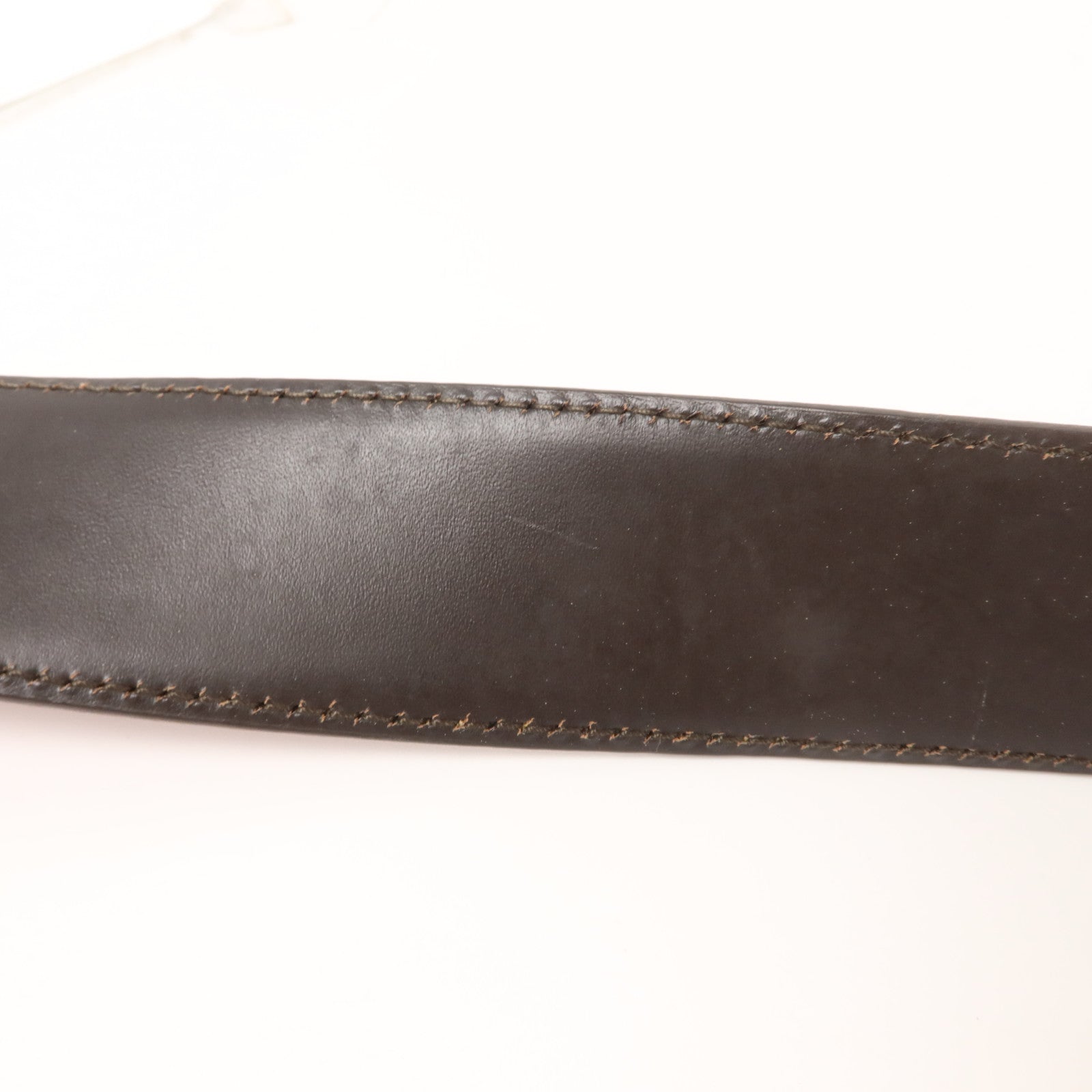 GUCCI 牛皮皮革Interlocking GG Belt 85cm皮帶