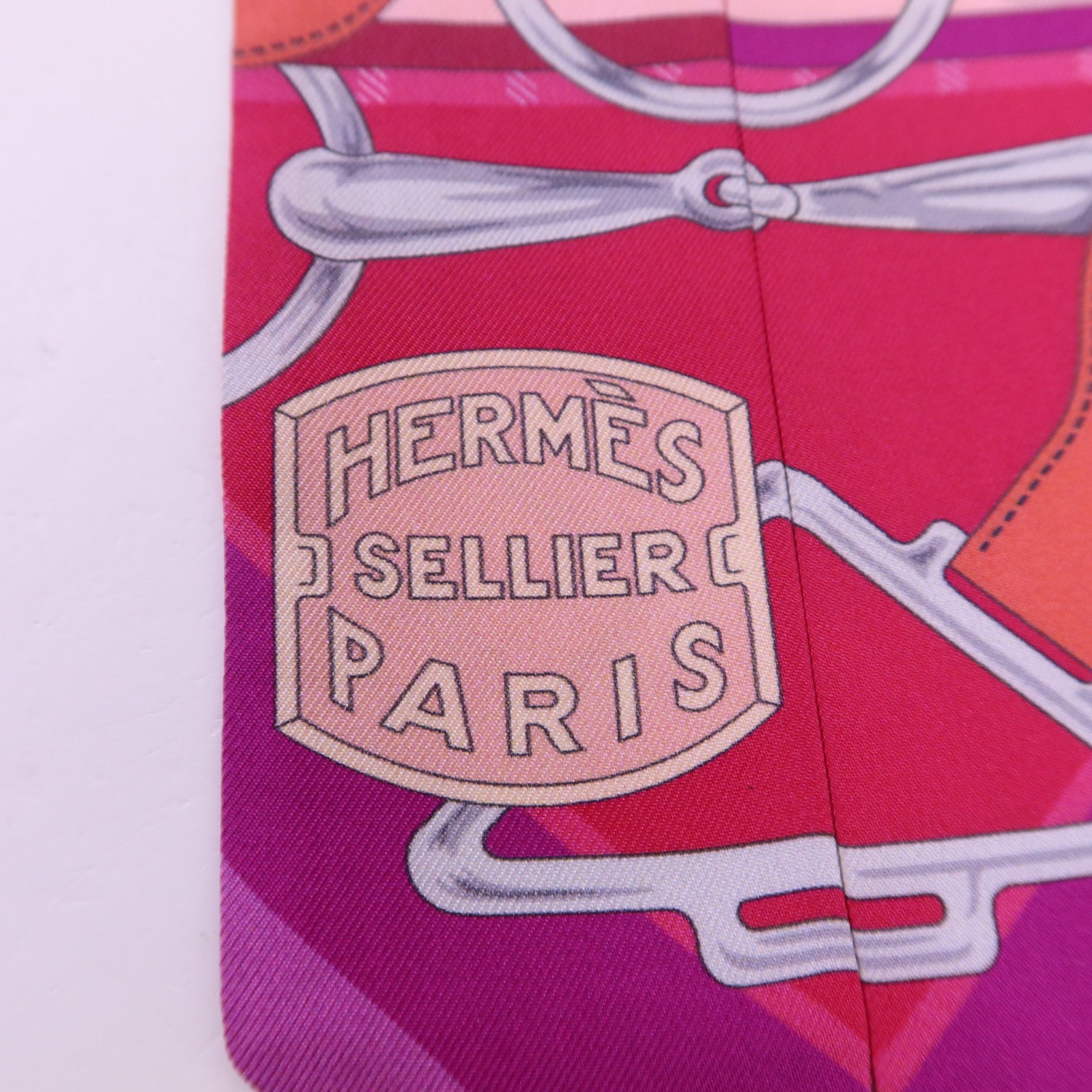 HERMES 絲質Twilly絲巾