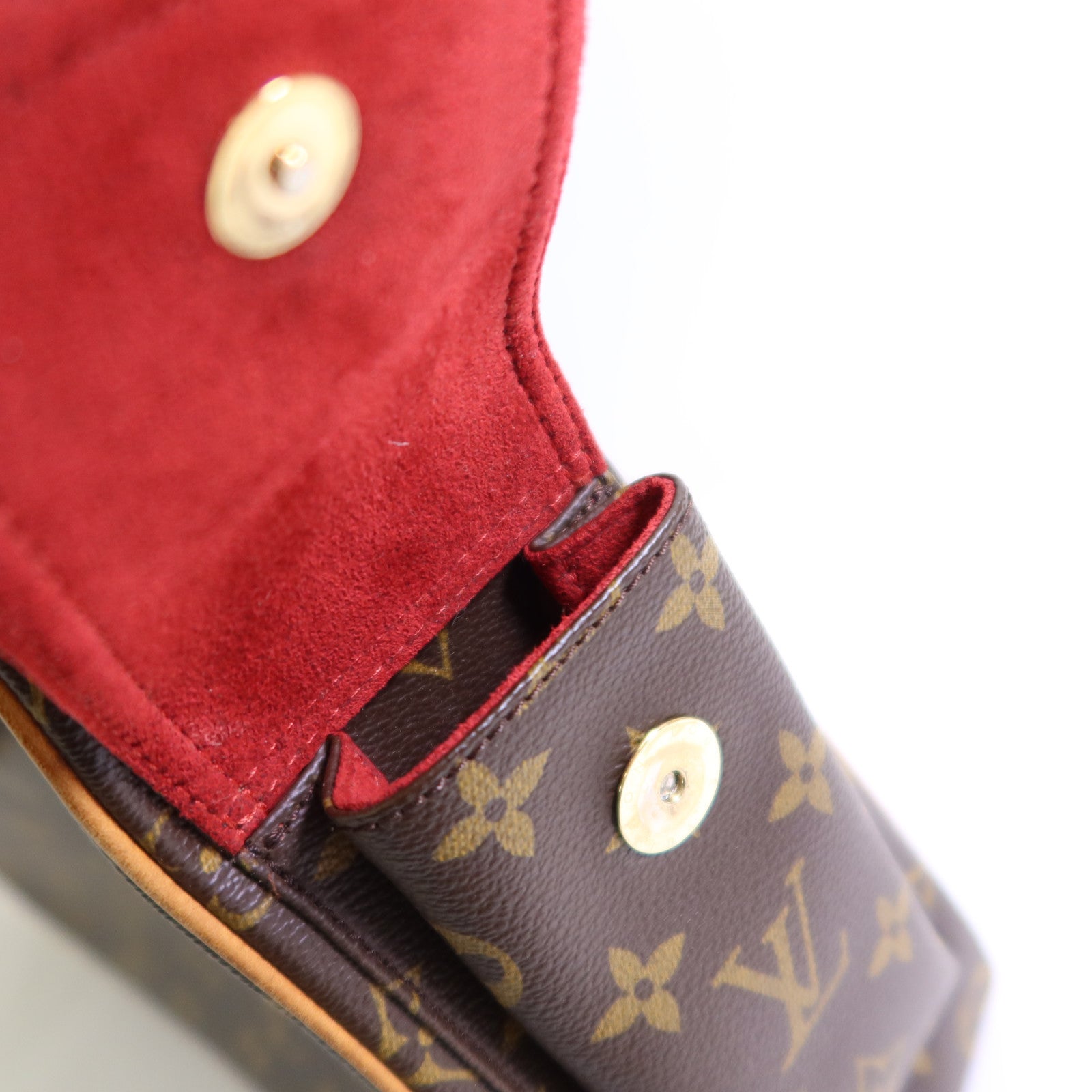 LOUIS VUITTON Monogram Multiple Cite金扣手挽袋