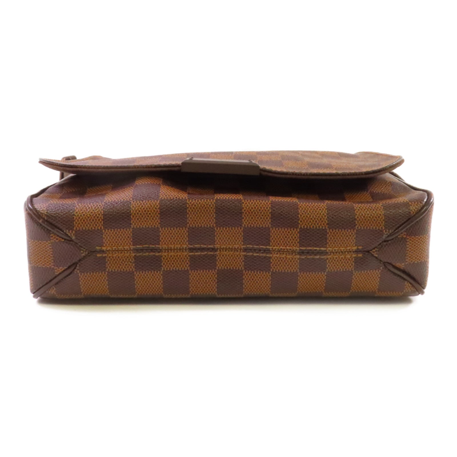 LOUIS VUITTON Damier Ebene Brooklyn MM Shoulder Bag肩背袋啡色