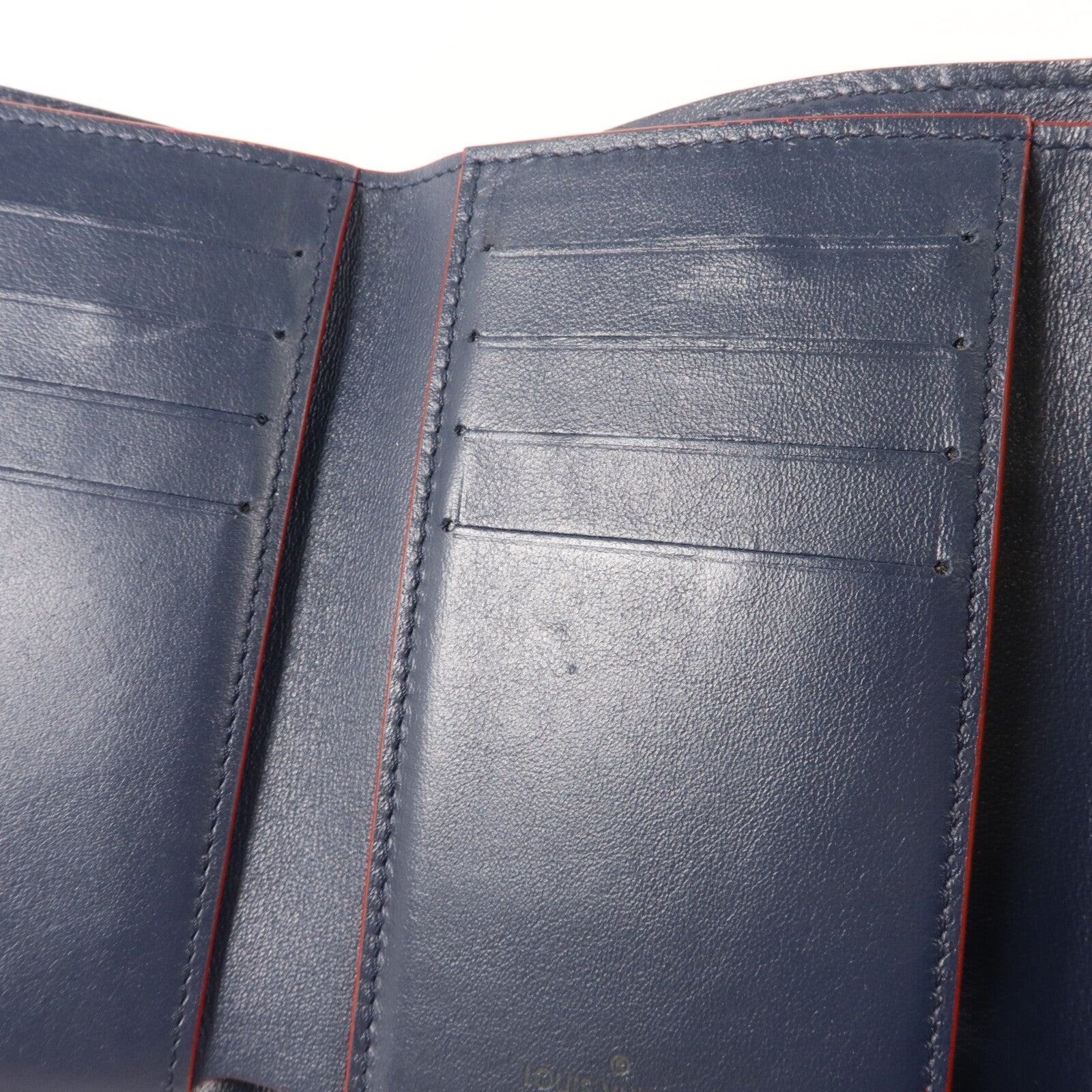 LOUIS VUITTON Taurillon Capucines Compact Wallet錢包