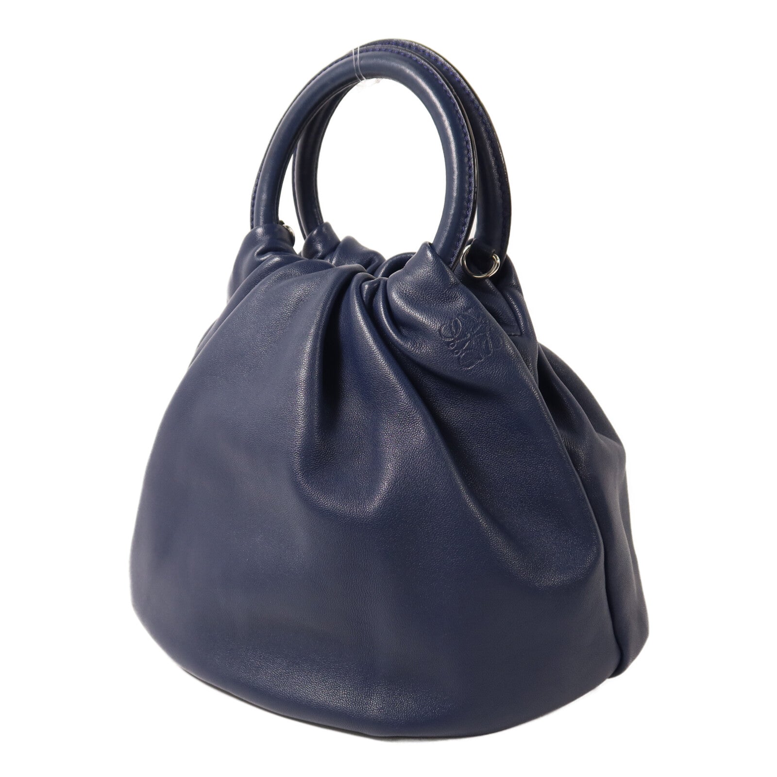 LOEWE 羊皮皮革Bucket Bounce Bag手挽肩背兩用袋