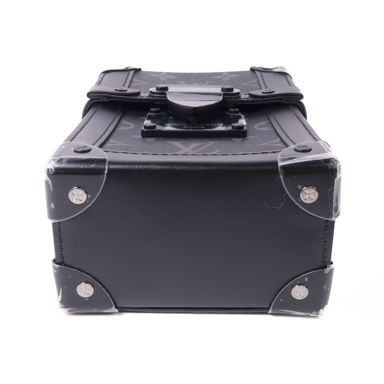 LOUIS VUITTON Monogram Eclipse Vertical Trunk Wearable Wallet肩背袋