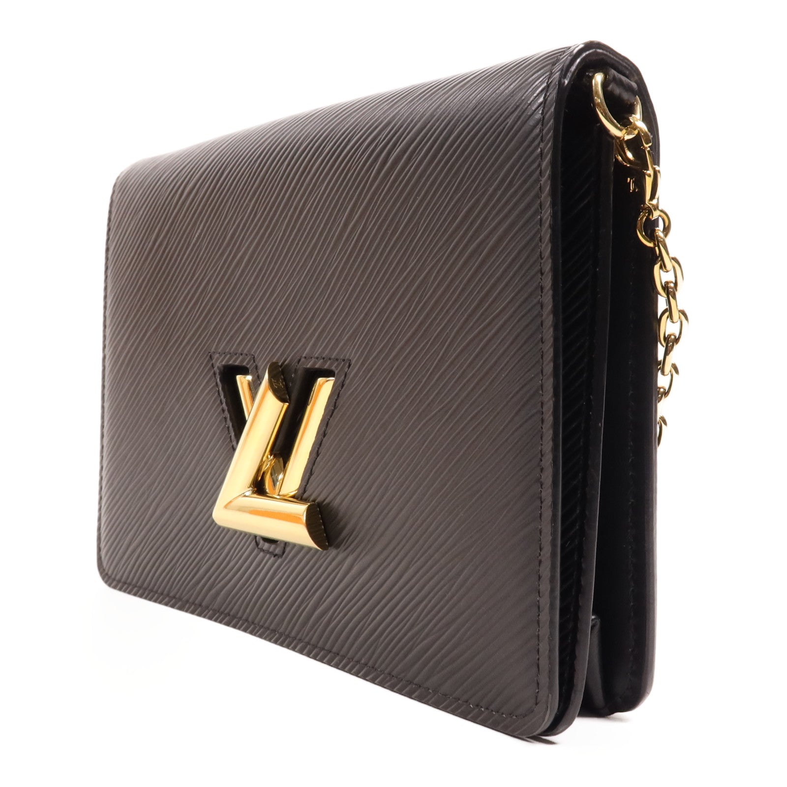 LOUIS VUITTON Epi Twist Shoulder Bag金扣鏈帶肩背袋