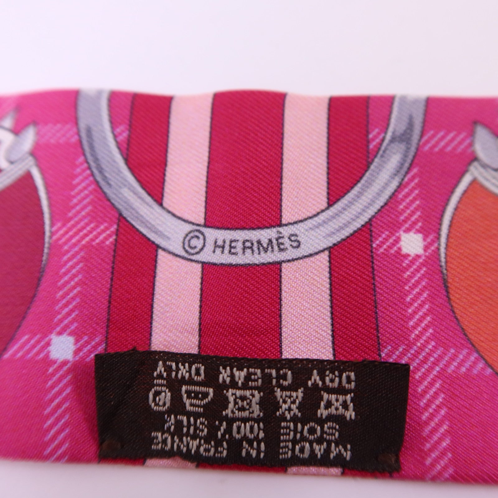 HERMES 絲質Twilly絲巾