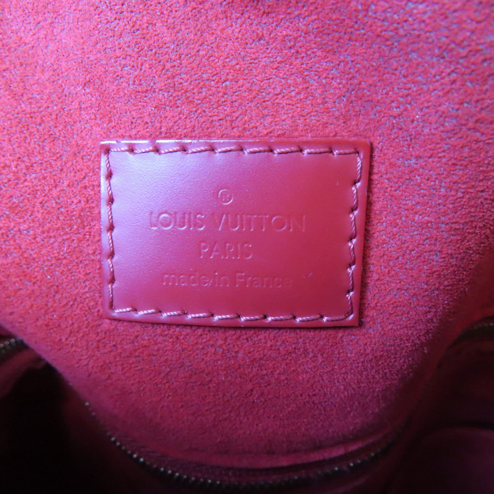 LOUIS VUITTON Damier Caissa Hobo金扣肩背袋啡色