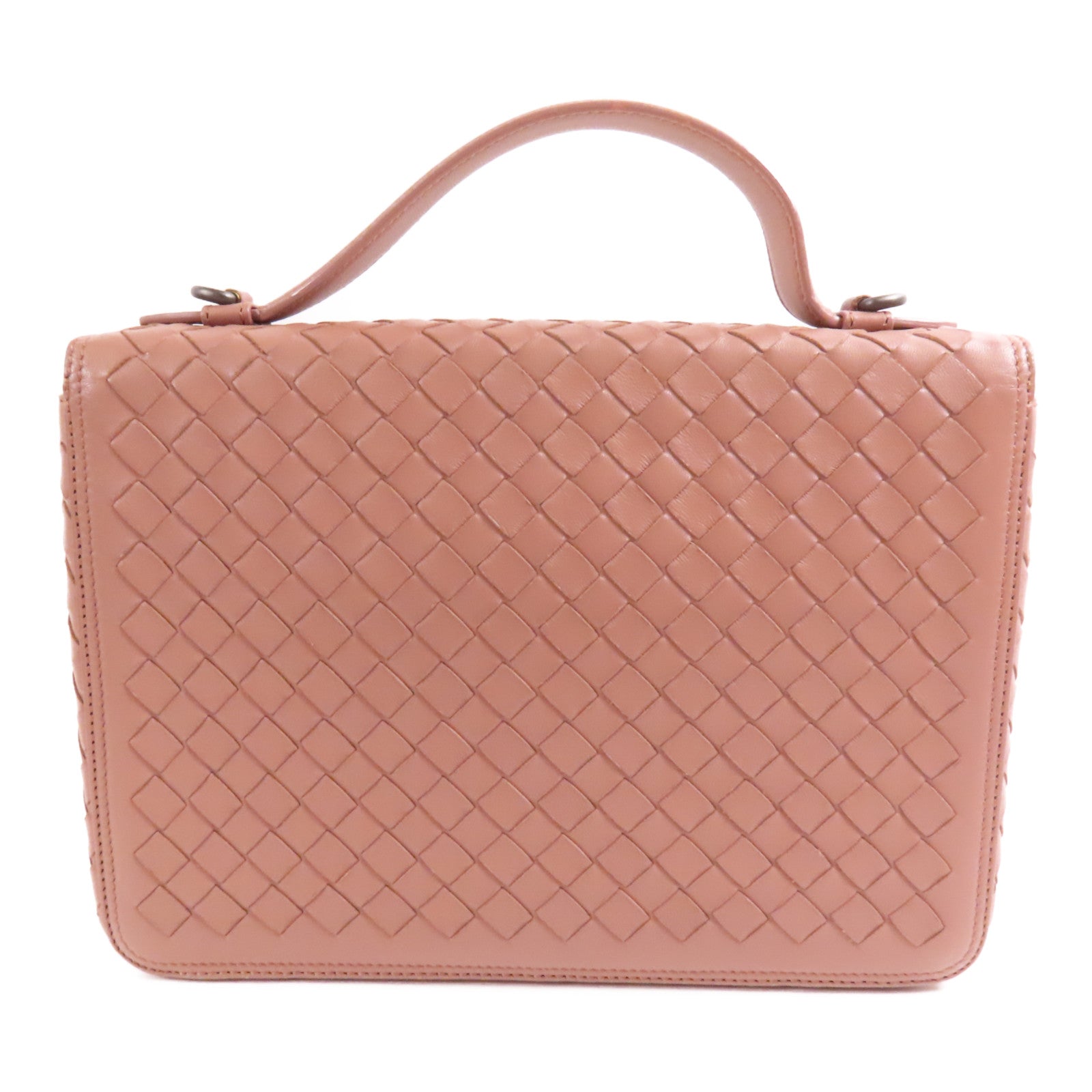 BOTTEGA VENETA 織紋皮革2 Way Shoulder手挽肩背兩用袋