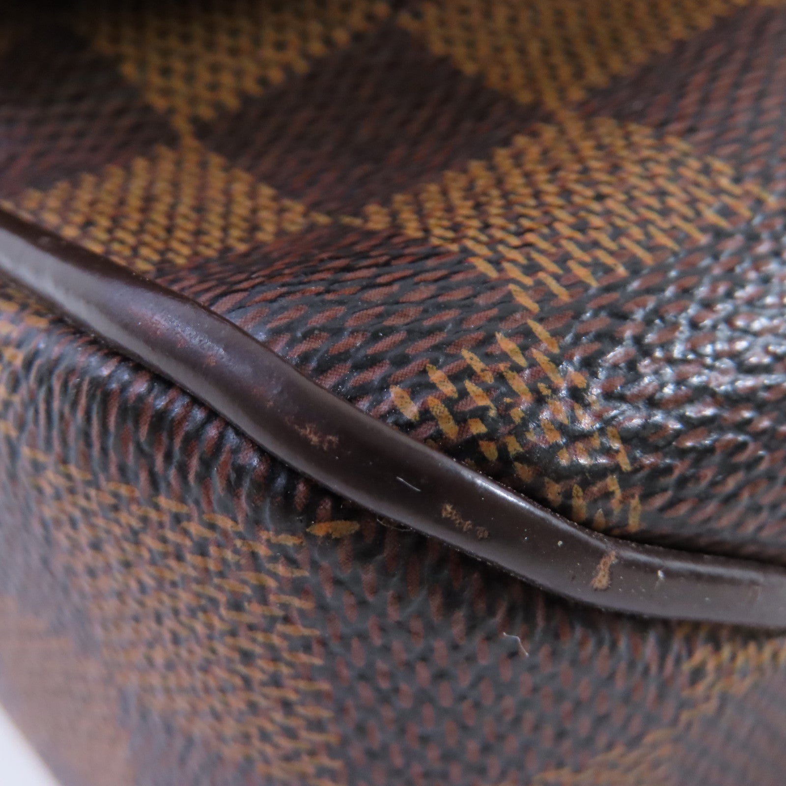 LOUIS VUITTON Damier Ebene Brooklyn MM Shoulder Bag肩背袋啡色