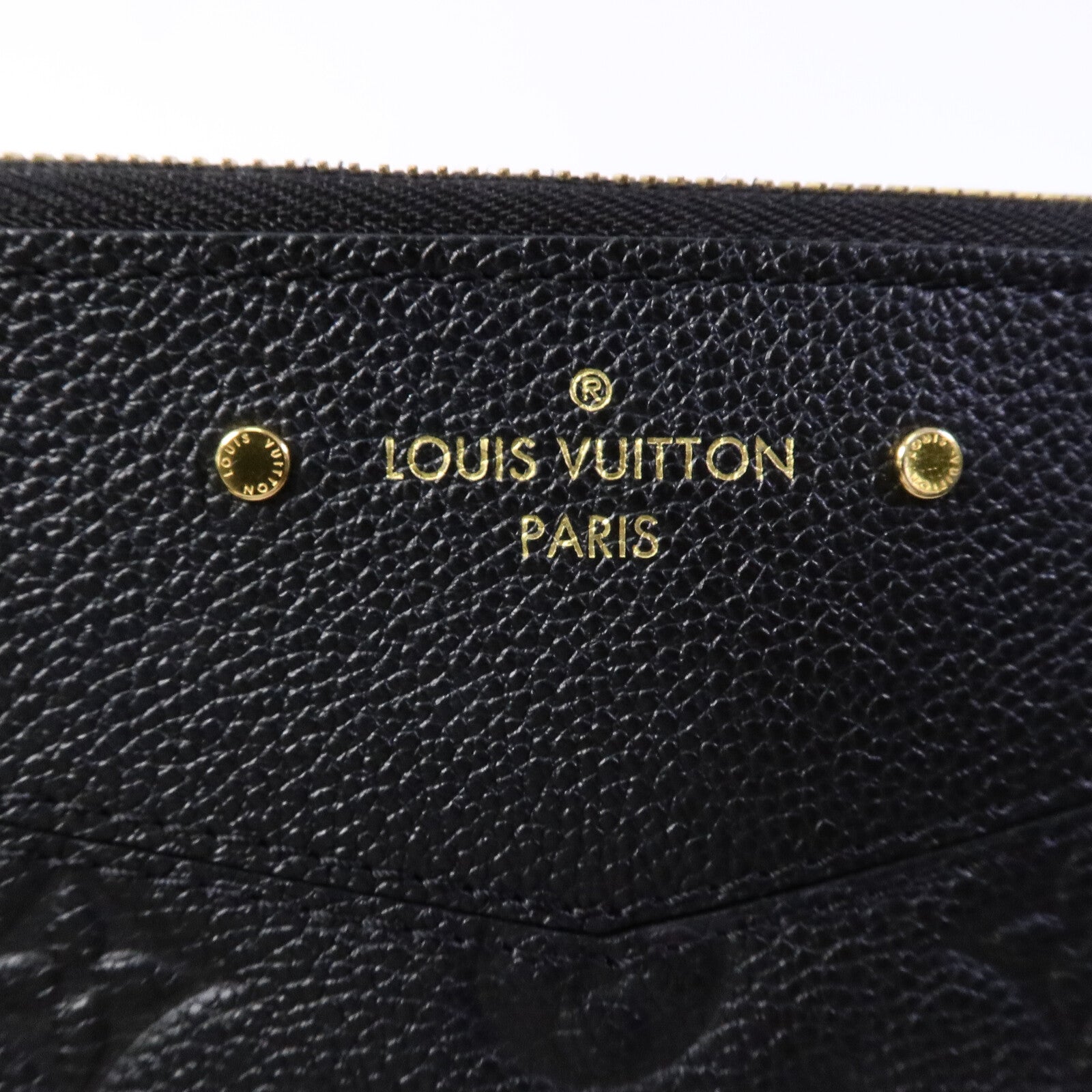 LOUIS VUITTON Monogram Empreinte Daily Pouch金扣手拿包