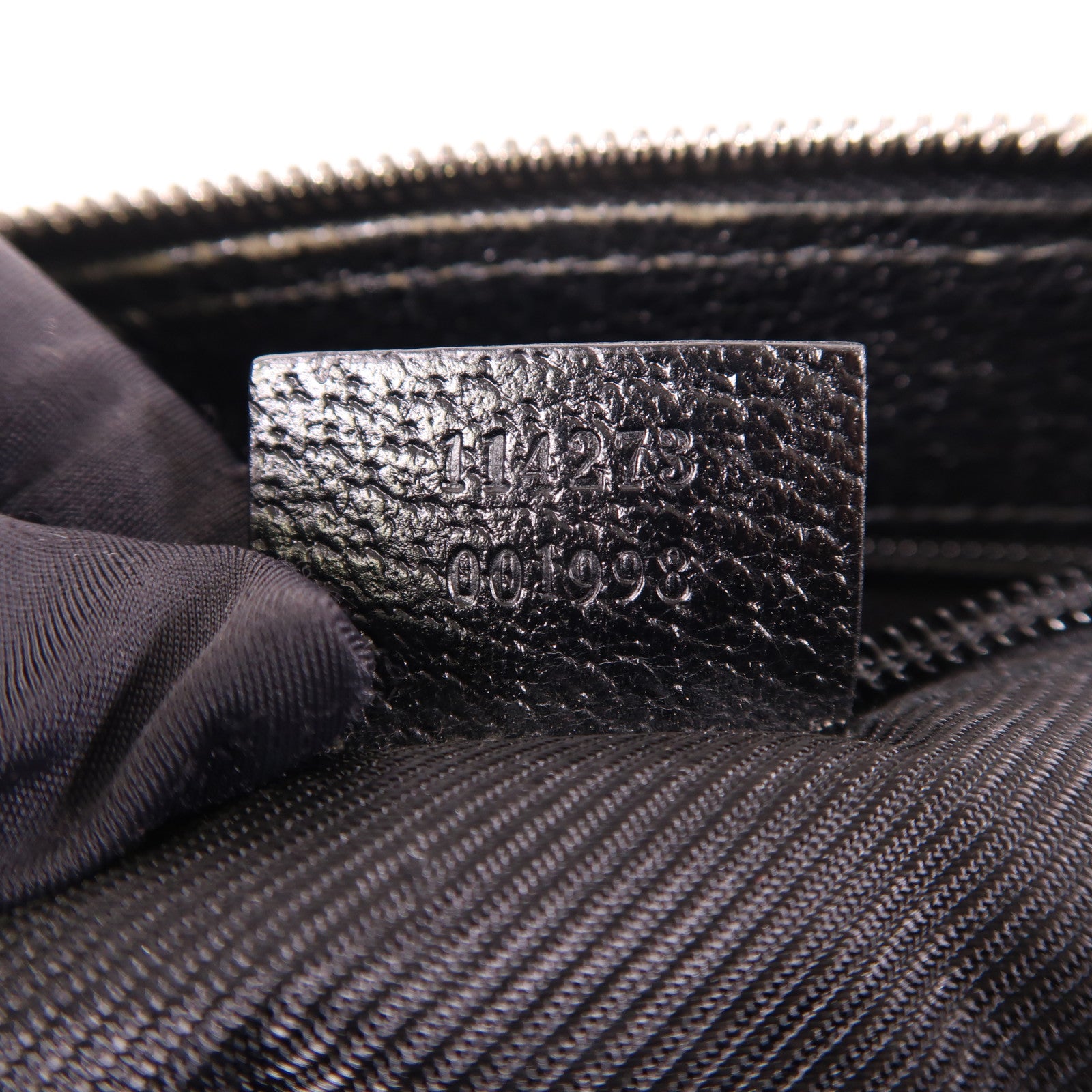GUCCI 帆布Shoulder Bag銀扣肩背袋