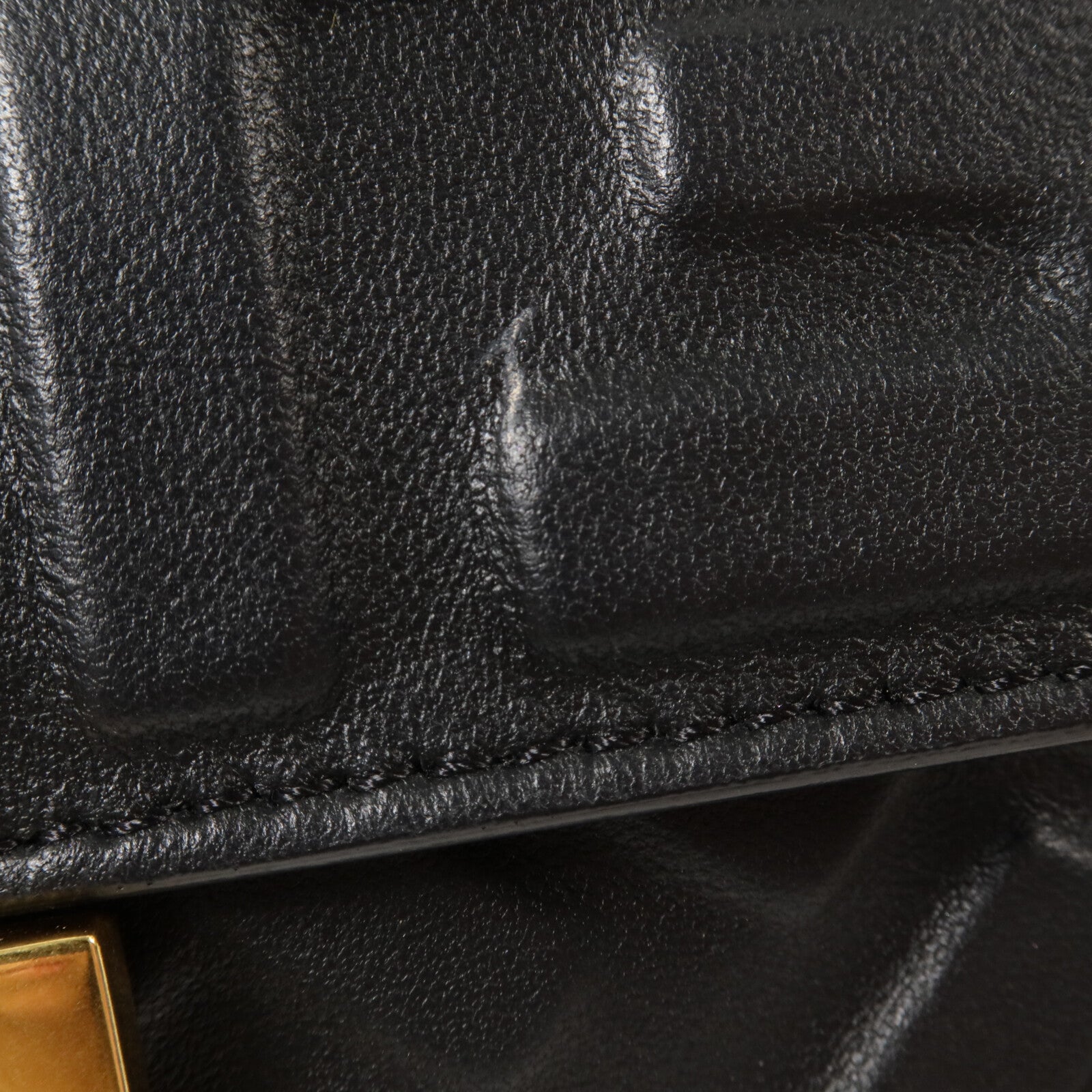 FENDI 牛皮皮革Baguette Mini鏈帶手挽肩背兩用袋