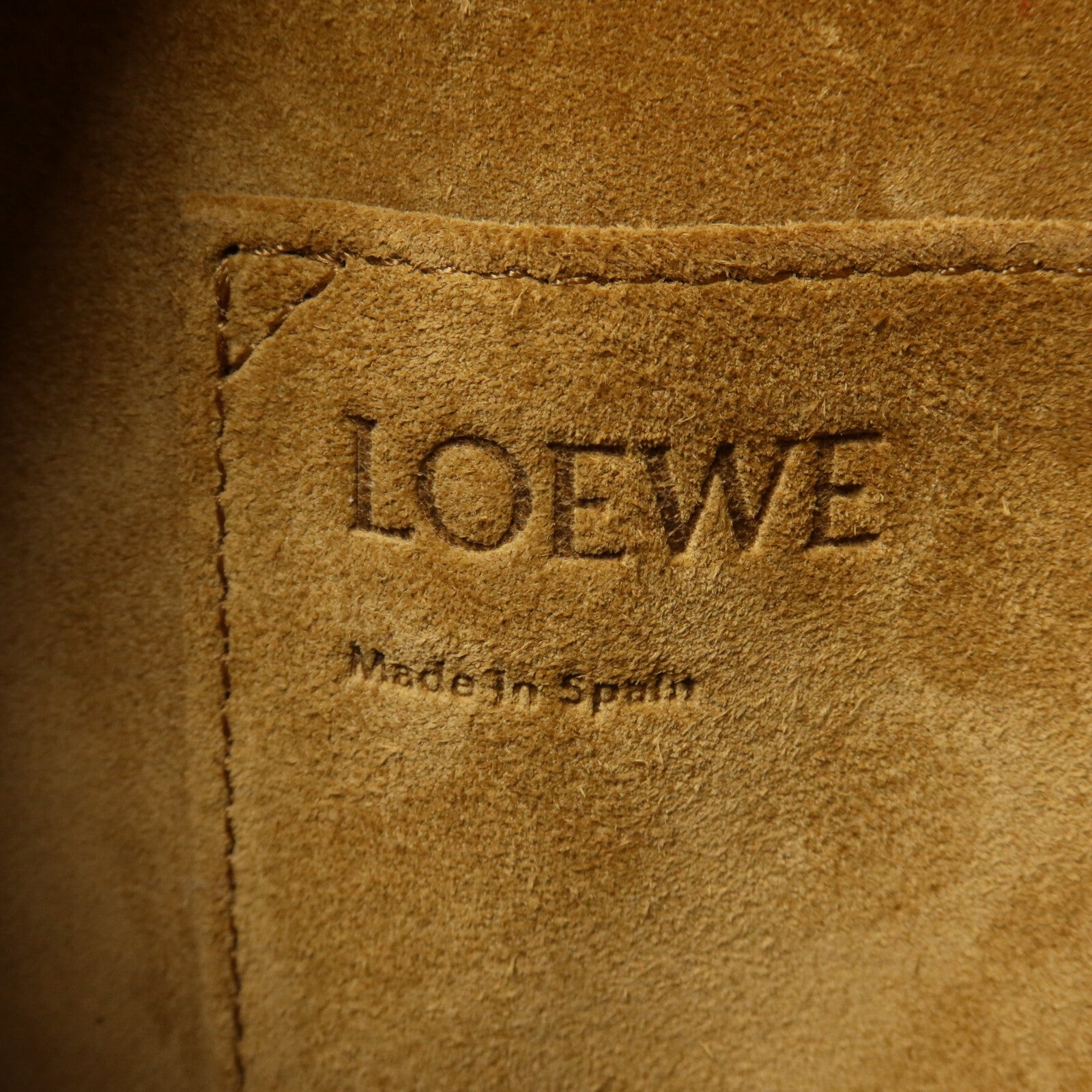 LOEWE 牛皮皮革Small Gate肩背袋