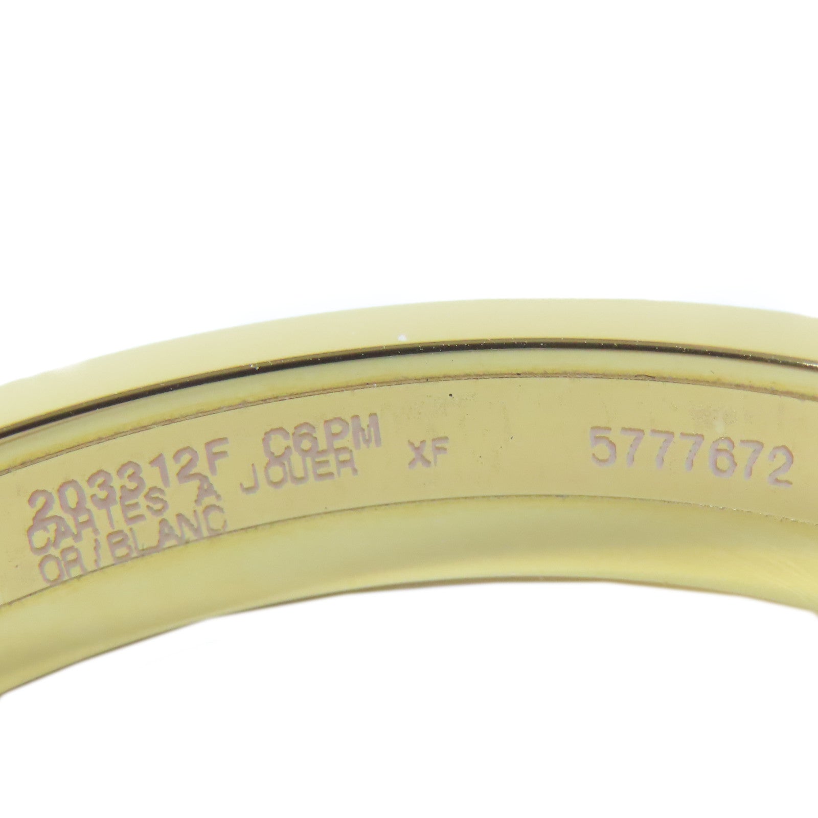 HERMES 【激減優惠】金屬Mini Clic Chaine D'Ancre Bracelet手鐲金色/白色