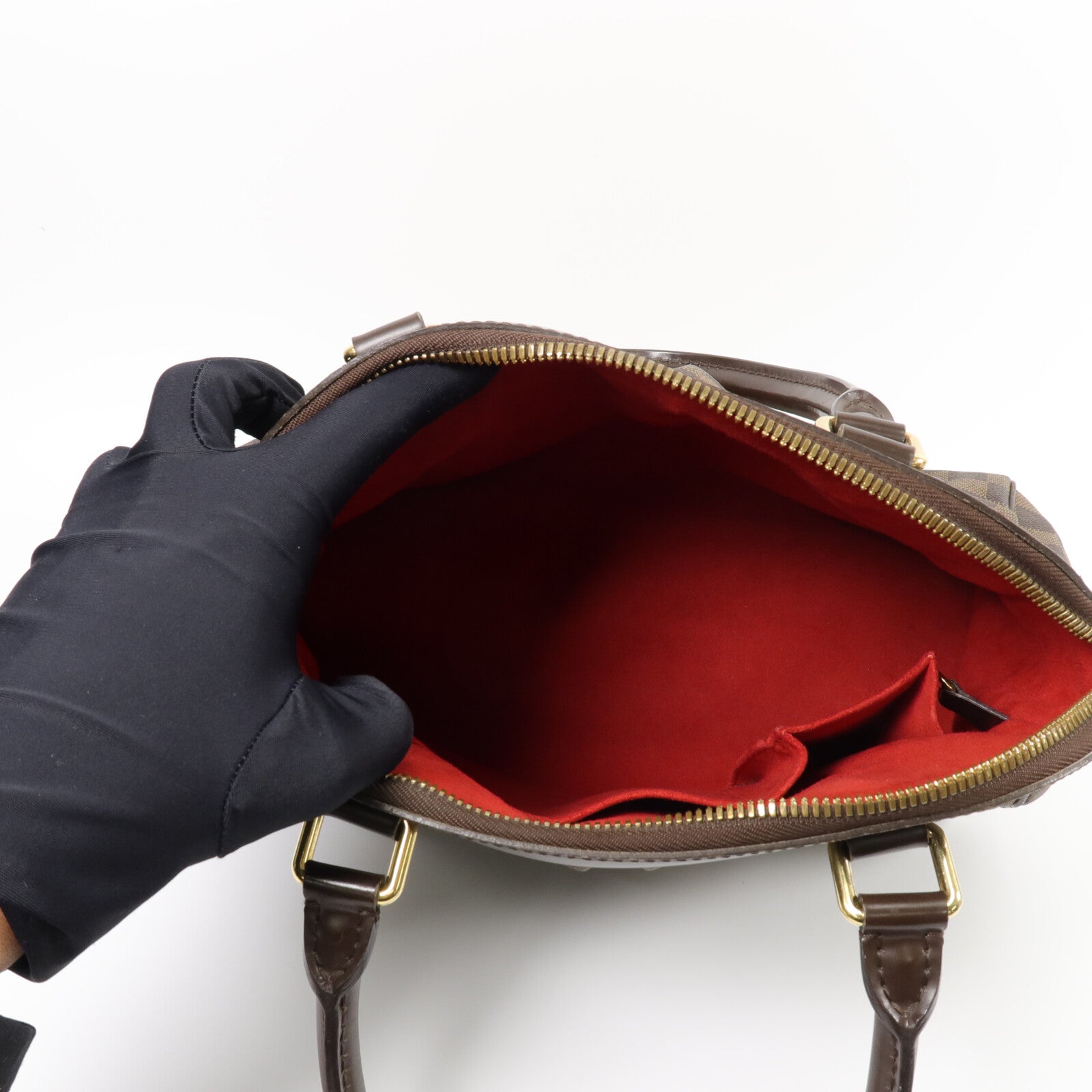 LOUIS VUITTON Damier Trevi手挽肩背兩用袋