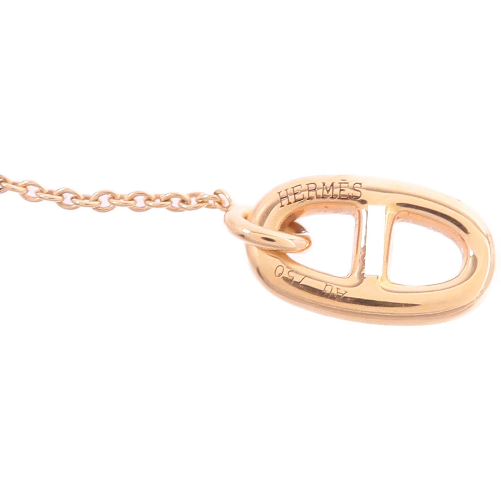 HERMES 18K玫瑰金Farandole Earrings耳環