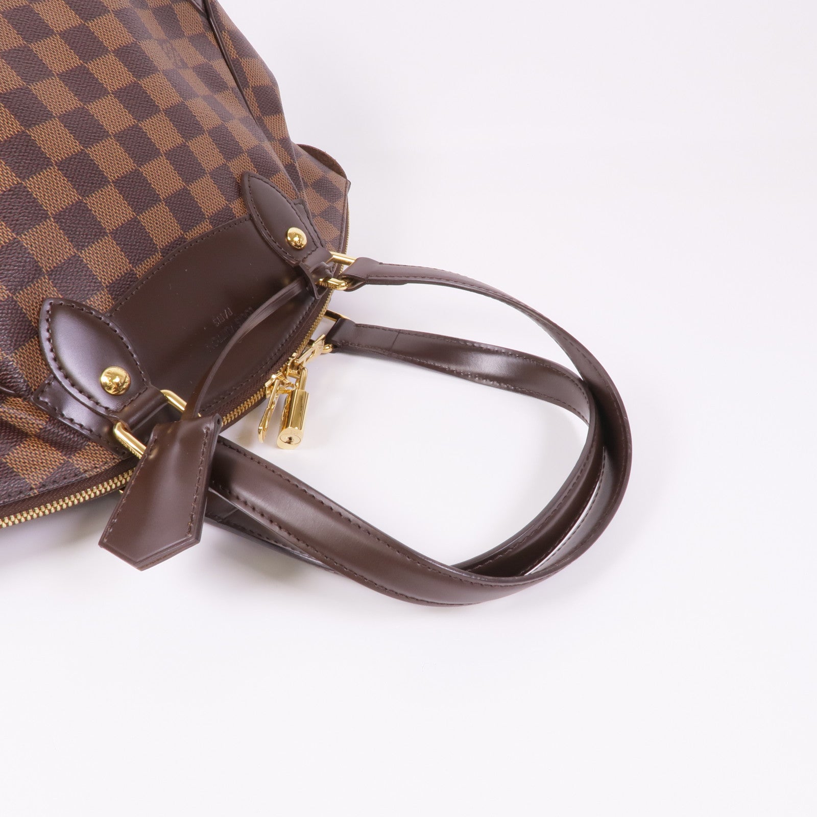 LOUIS VUITTON Damier Verona PM金扣肩背袋