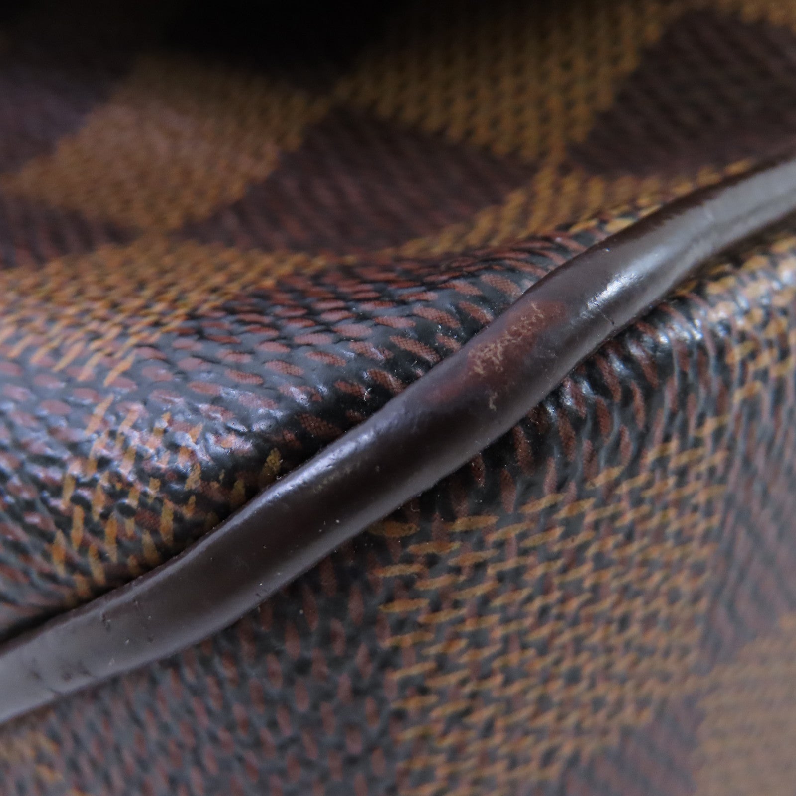 LOUIS VUITTON Damier Ebene Brooklyn MM Shoulder Bag肩背袋啡色