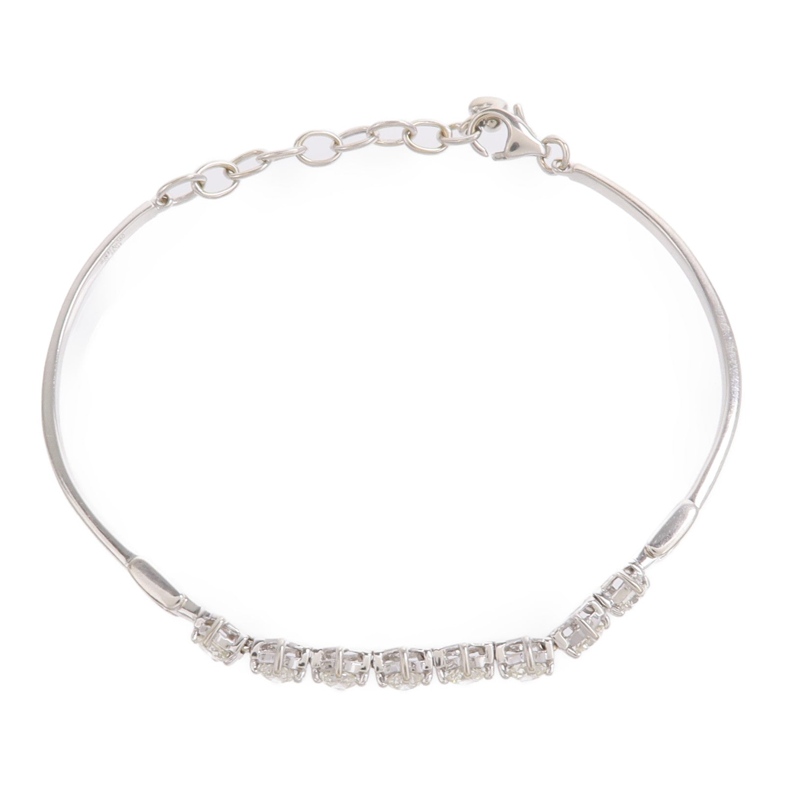 JEWELRY 18K白金Diamond Bracelet鑽石手鏈