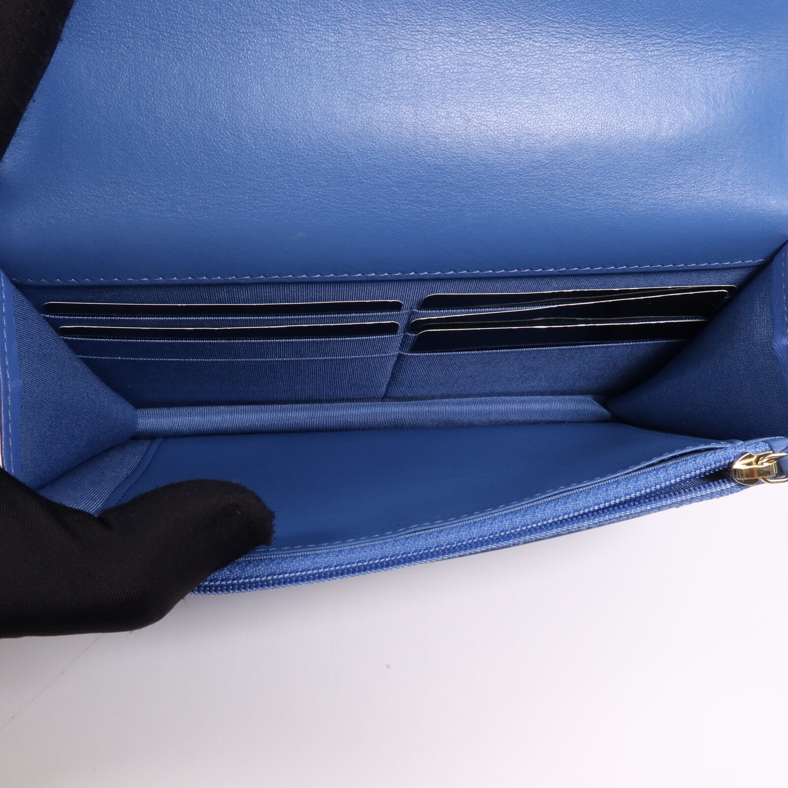 CHANEL 羊皮皮革19 WOC Wallet On Chain鏈帶手挽肩背兩用袋