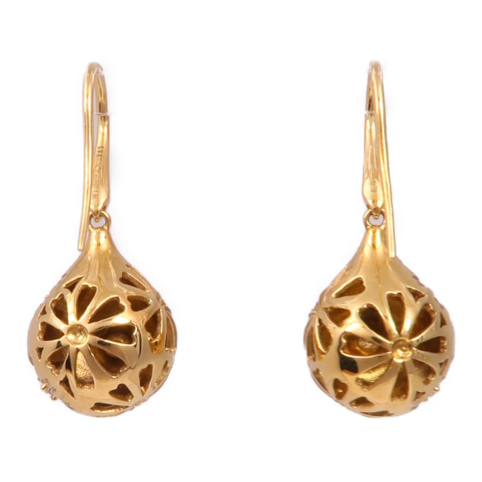 JEWELRY 18K黃金Diamond Earrings鑽石耳環
