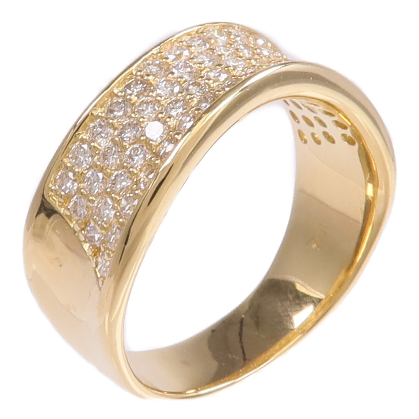 JEWELRY 18K黃金Diamond Ring鑽石戒指US#8