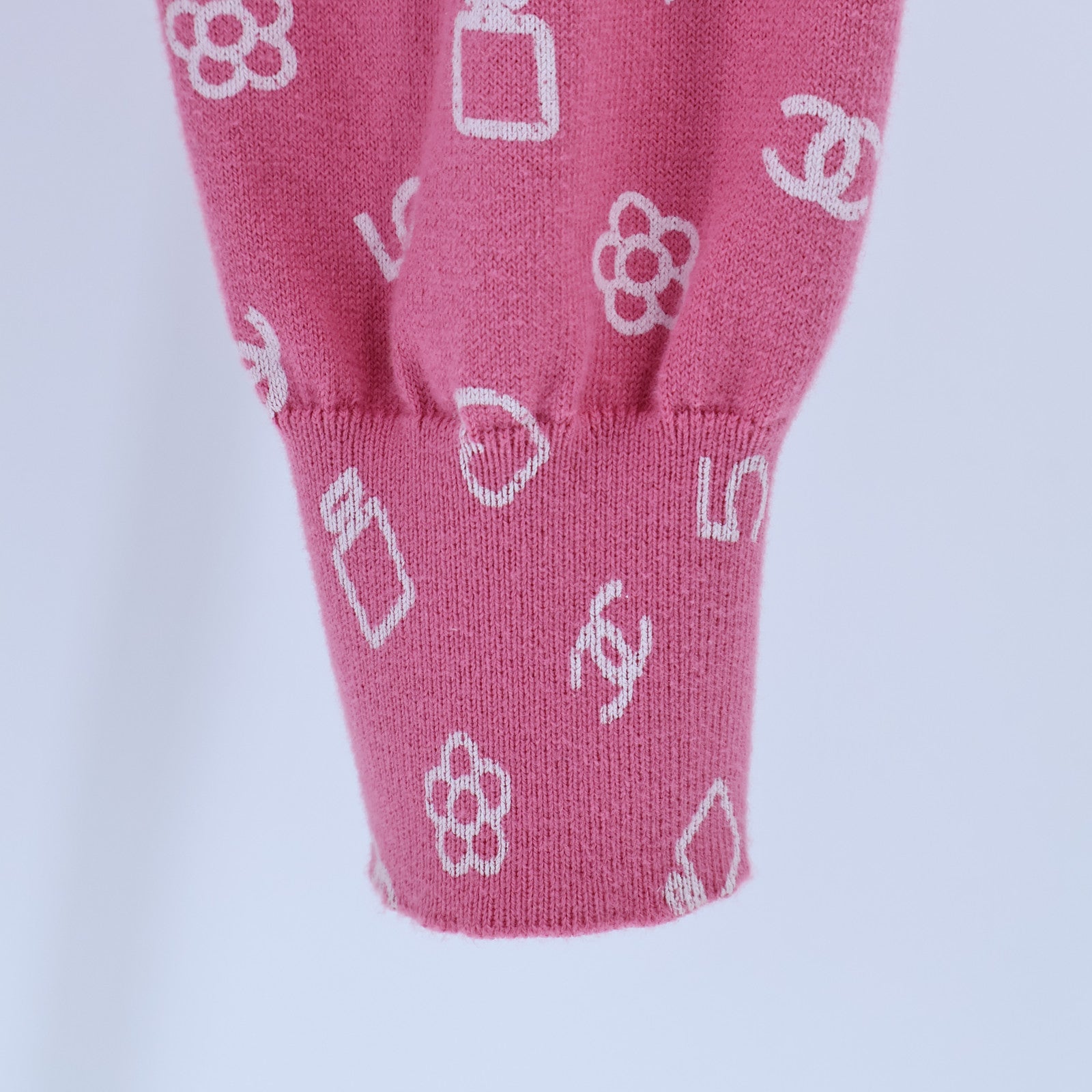 CHANEL Cotton Look 38 Knitted Sweater針織