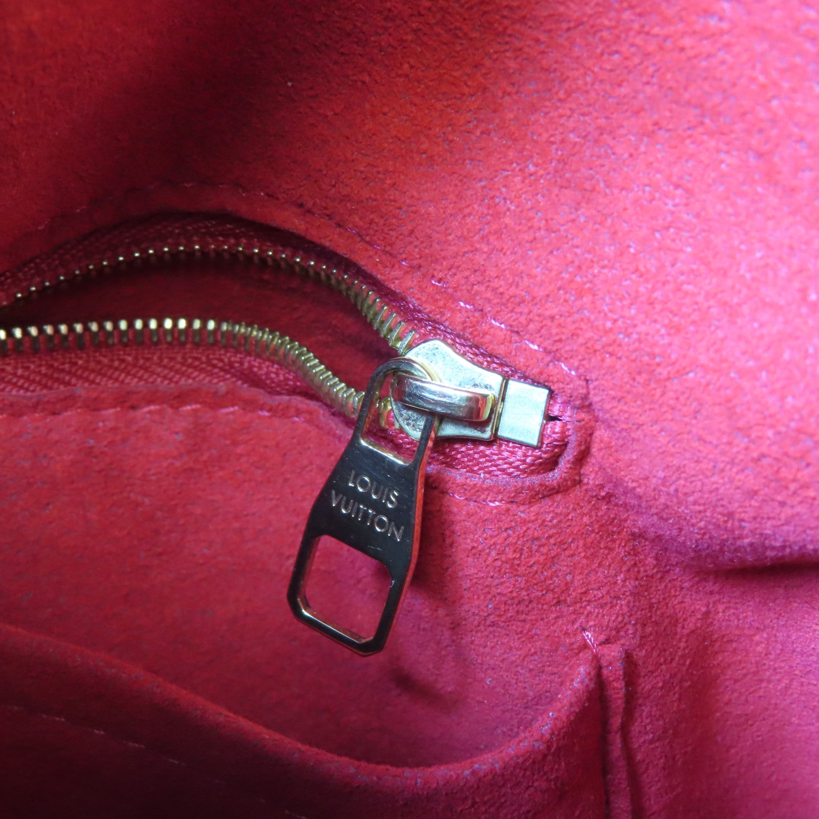 LOUIS VUITTON Damier Caissa Hobo金扣肩背袋啡色