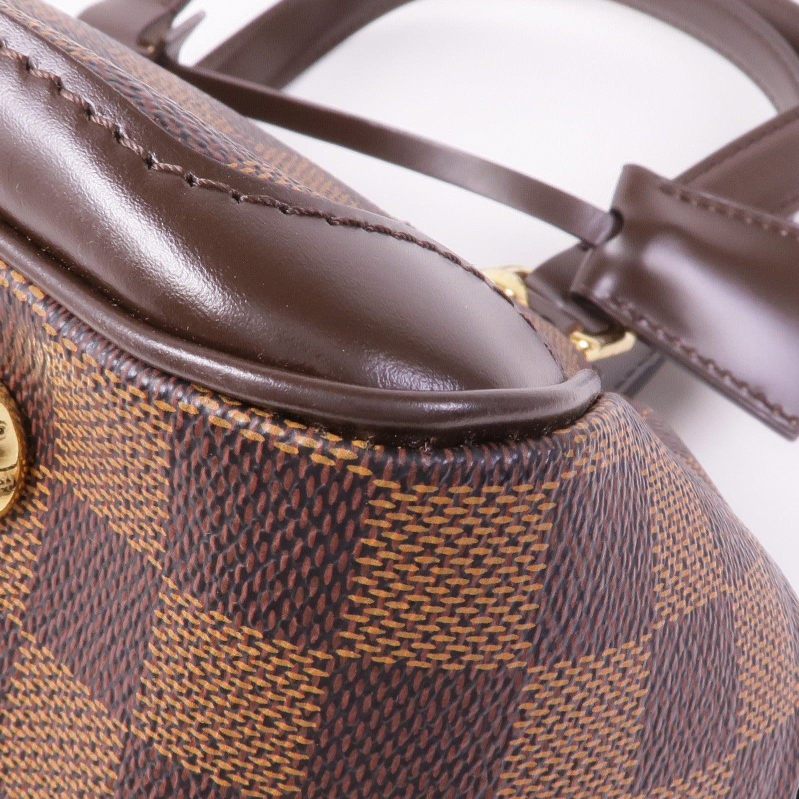 LOUIS VUITTON 【激減優惠】Damier Verona PM金扣肩背袋