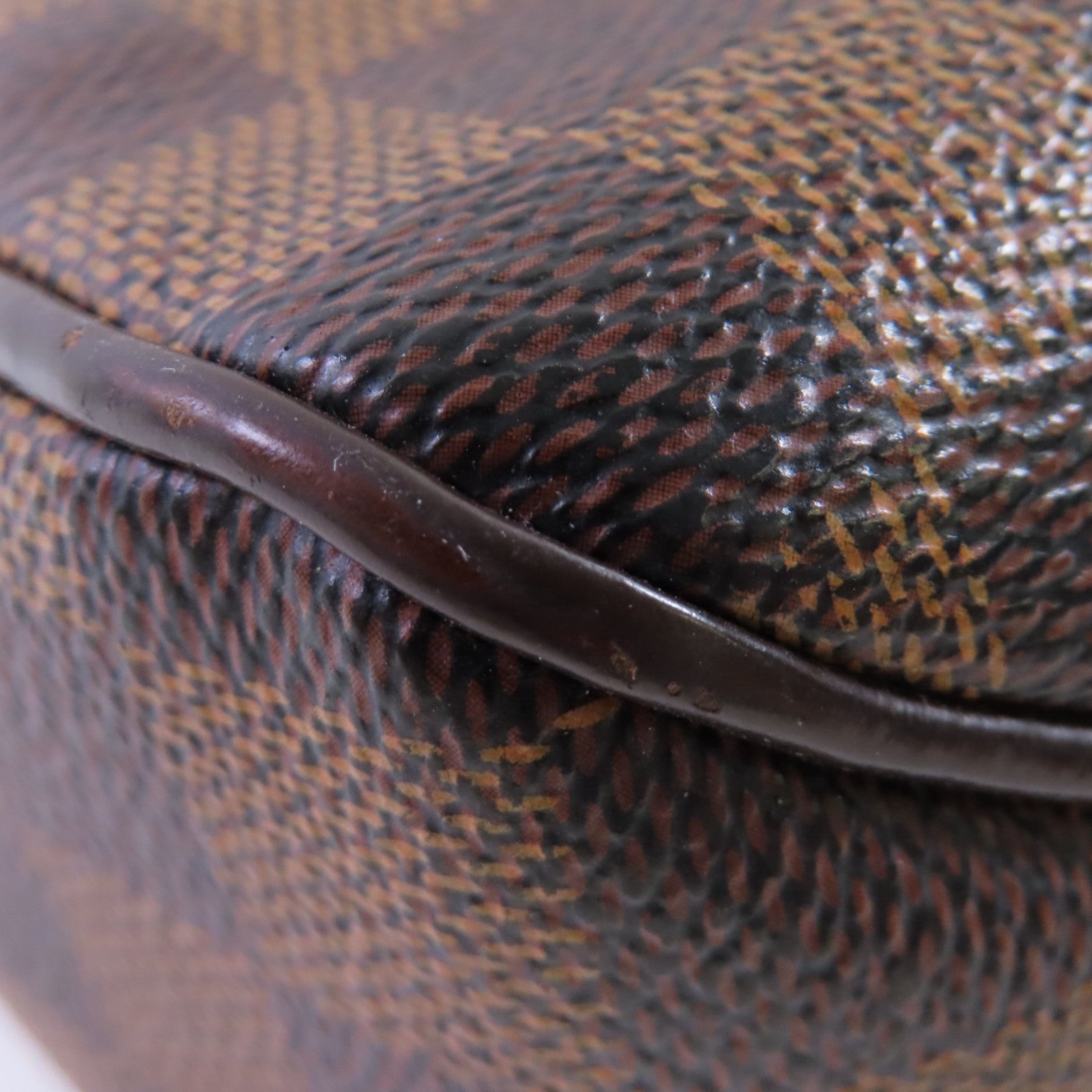 LOUIS VUITTON Damier Ebene Brooklyn MM Shoulder Bag肩背袋啡色