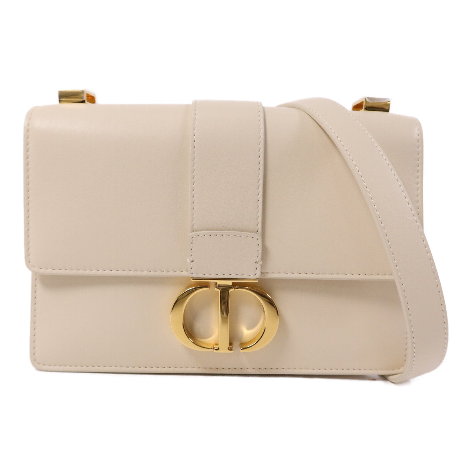 Dior 牛皮皮革Small 30 Montaigne金扣肩背袋