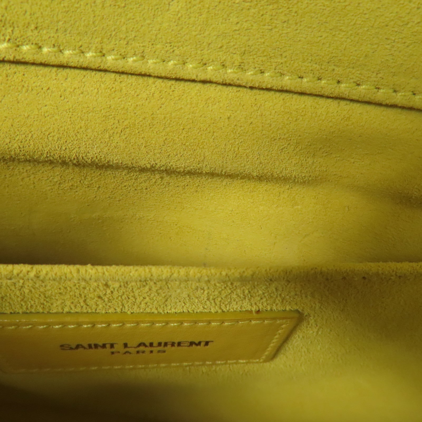 SAINT LAURENT 牛皮皮革Clutch金扣手拿包