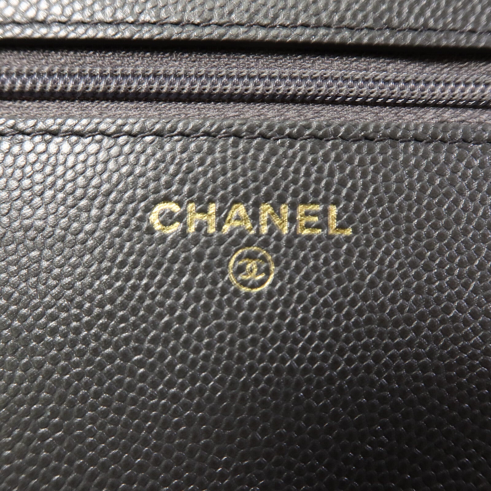 CHANEL 牛皮皮革Wallet On Chain鏈帶肩背袋
