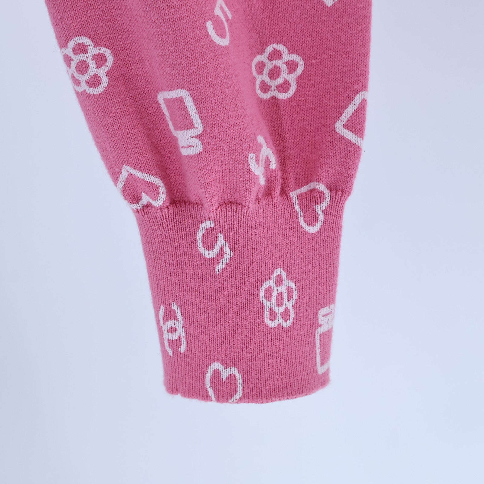 CHANEL Cotton Look 38 Knitted Sweater針織