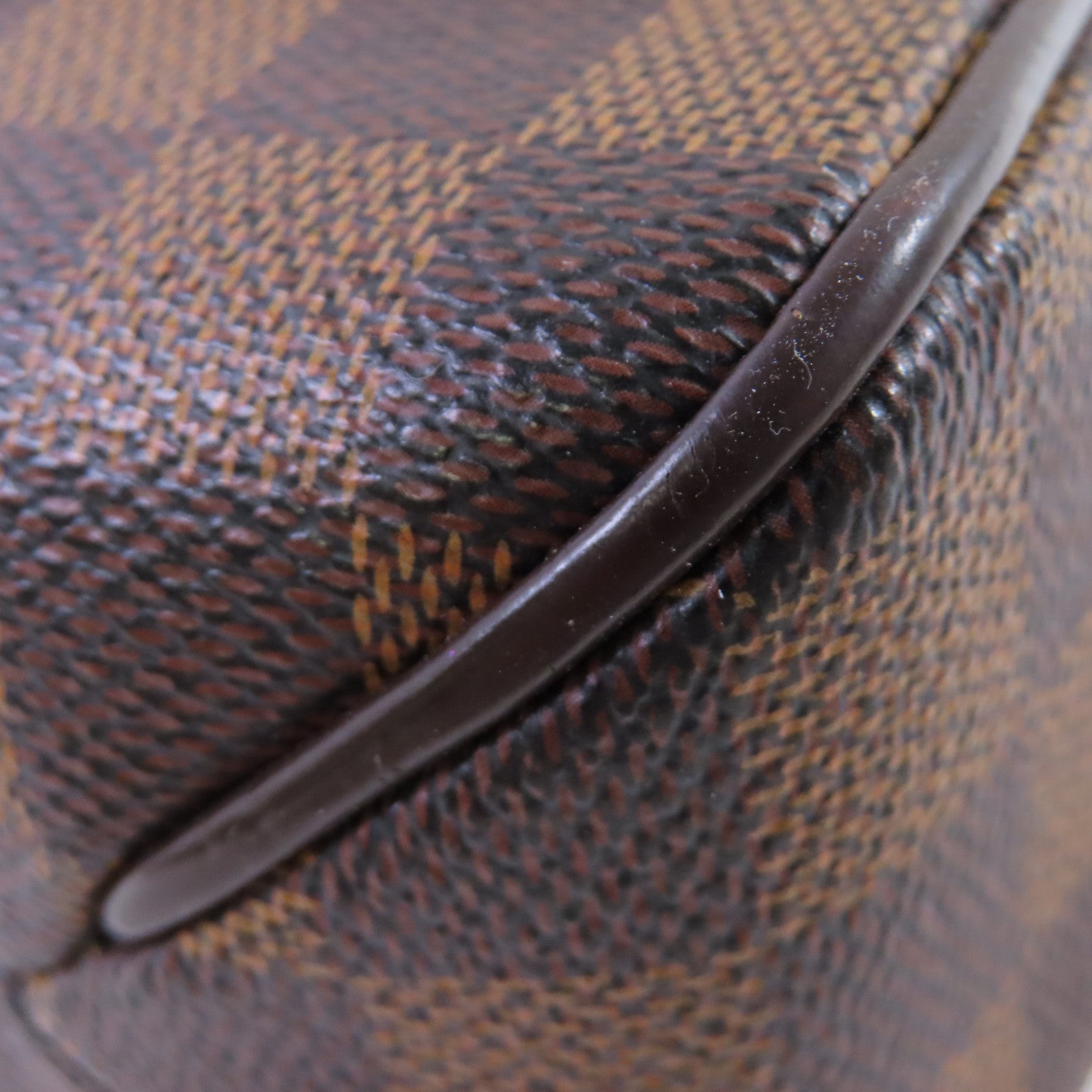 LOUIS VUITTON Damier Ebene Brooklyn MM Shoulder Bag肩背袋啡色