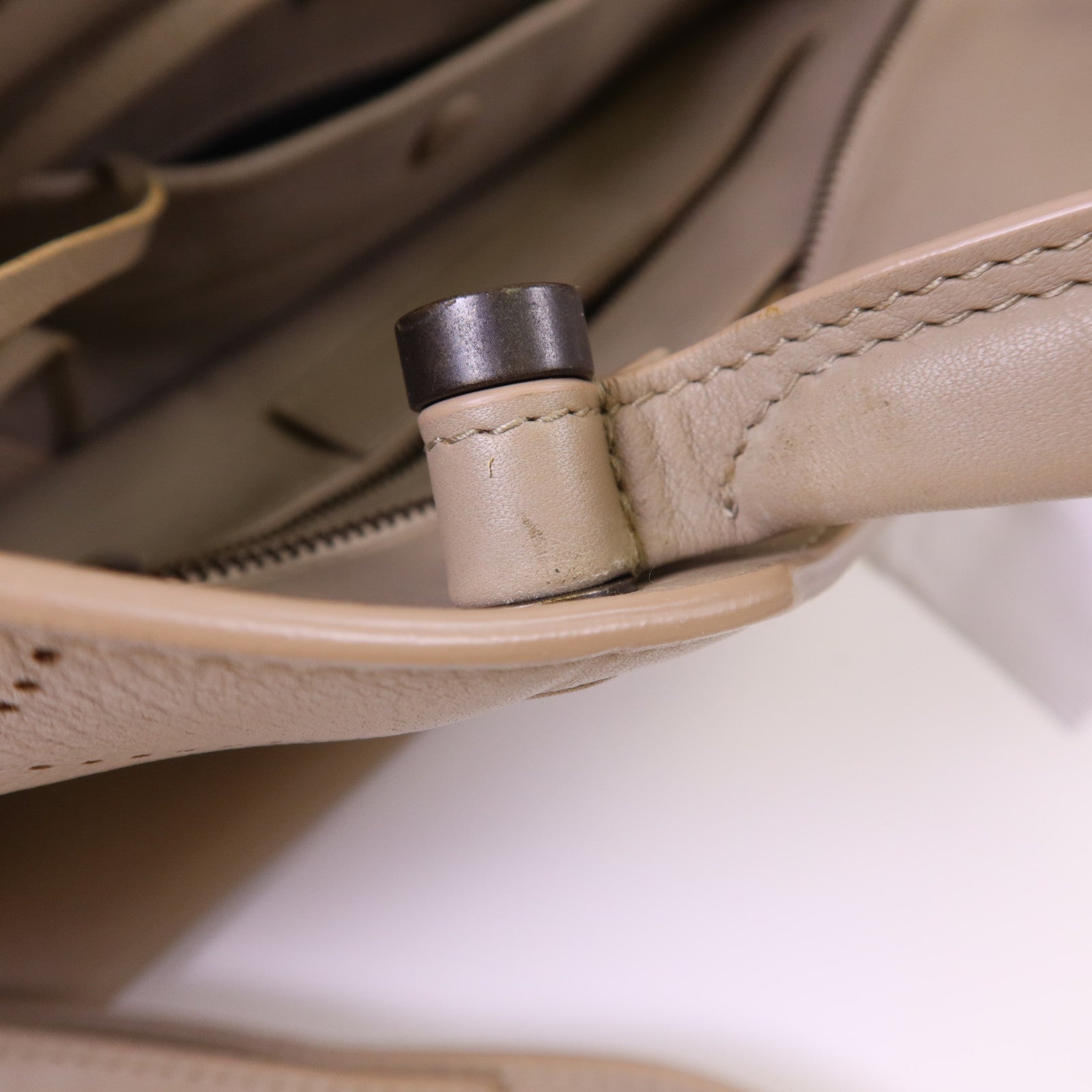 BALENCIAGA 牛皮皮革Blackout City手挽肩背兩用袋