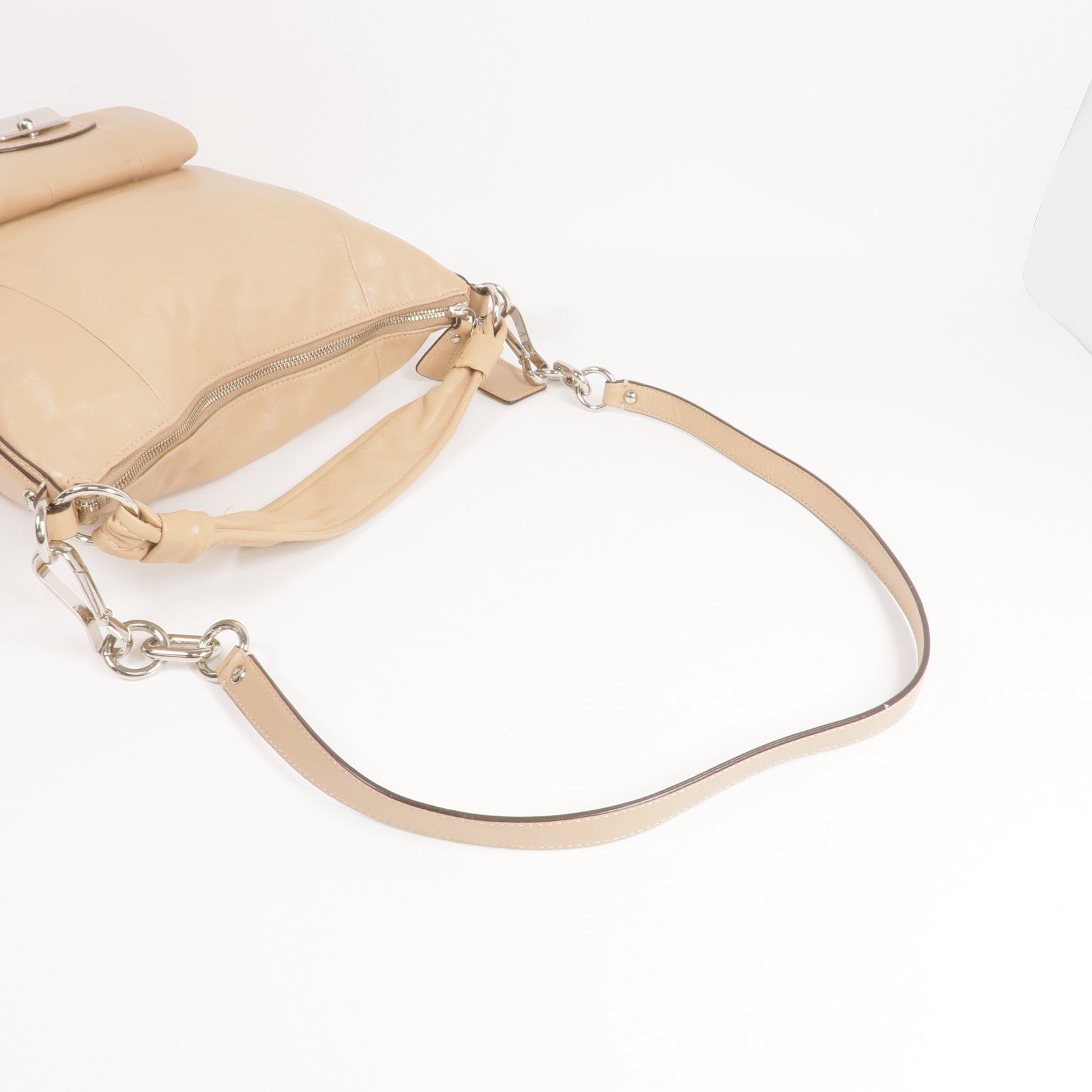 COACH 牛皮皮革手挽肩背兩用袋